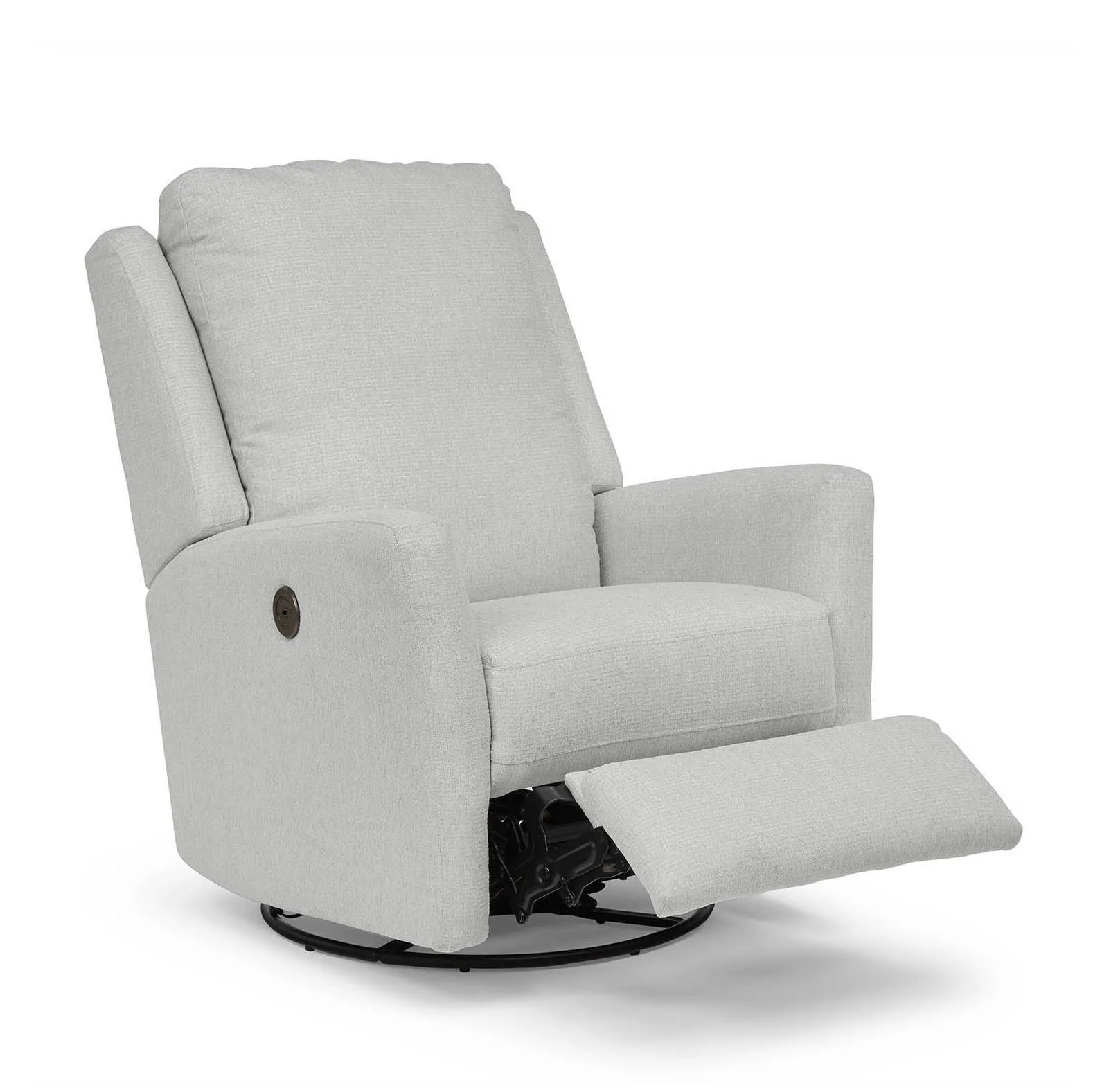 Storytime by Best Chairs Heatherly Power Swivel Glider Recliner - Image 3