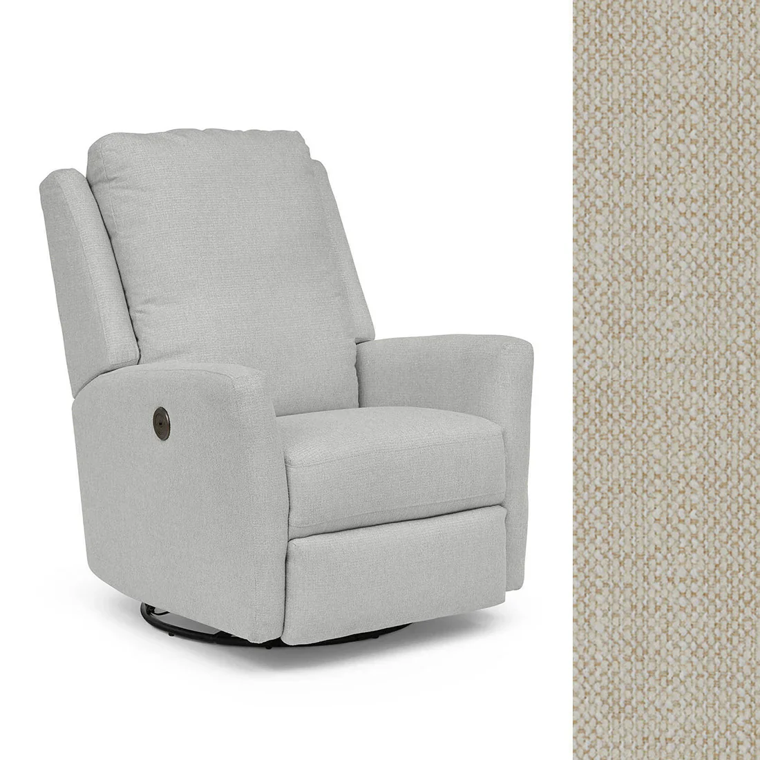 Storytime by Best Chairs Heatherly Power Swivel Glider Recliner - Image 47