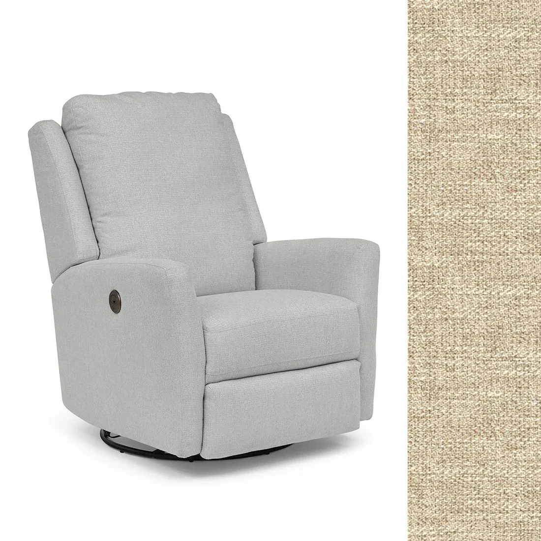 Storytime by Best Chairs Heatherly Power Swivel Glider Recliner - Image 48