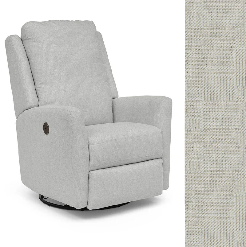 Storytime by Best Chairs Heatherly Power Swivel Glider Recliner - Image 51