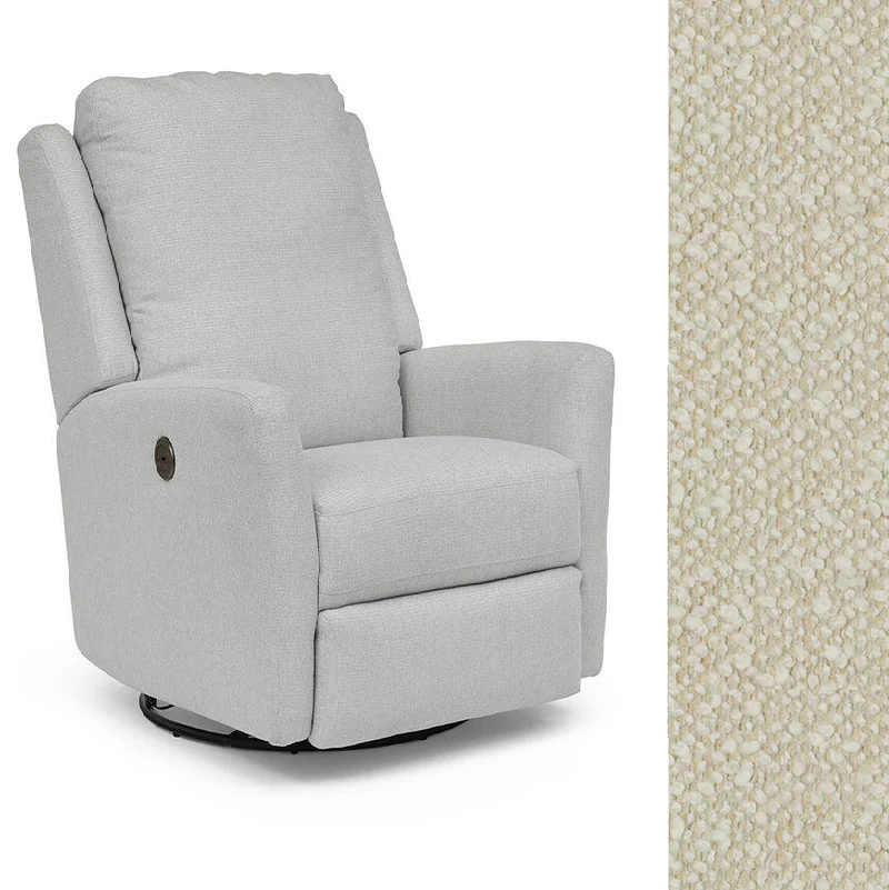 Storytime by Best Chairs Heatherly Power Swivel Glider Recliner - Image 55