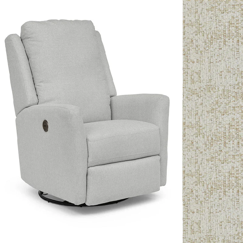 Storytime by Best Chairs Heatherly Power Swivel Glider Recliner - Image 56