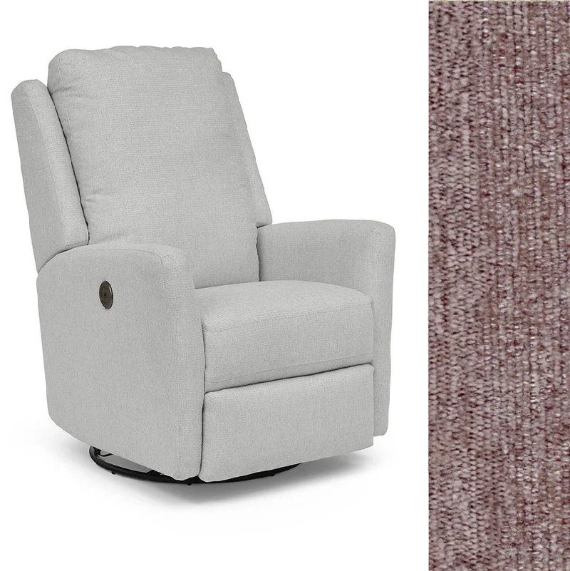Storytime by Best Chairs Heatherly Power Swivel Glider Recliner - Image 57