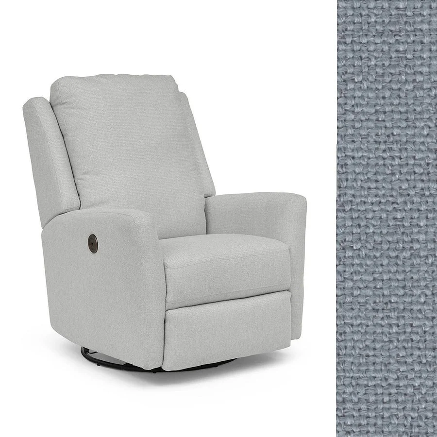 Storytime by Best Chairs Heatherly Power Swivel Glider Recliner - Image 61