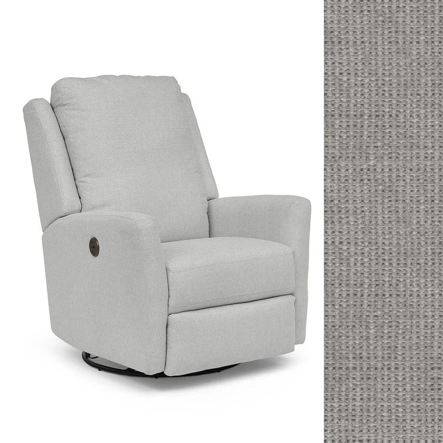 Storytime by Best Chairs Heatherly Power Swivel Glider Recliner - Image 66