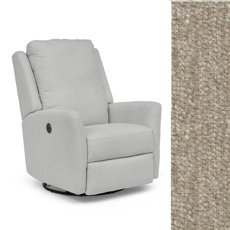 Storytime by Best Chairs Heatherly Power Swivel Glider Recliner - Image 74