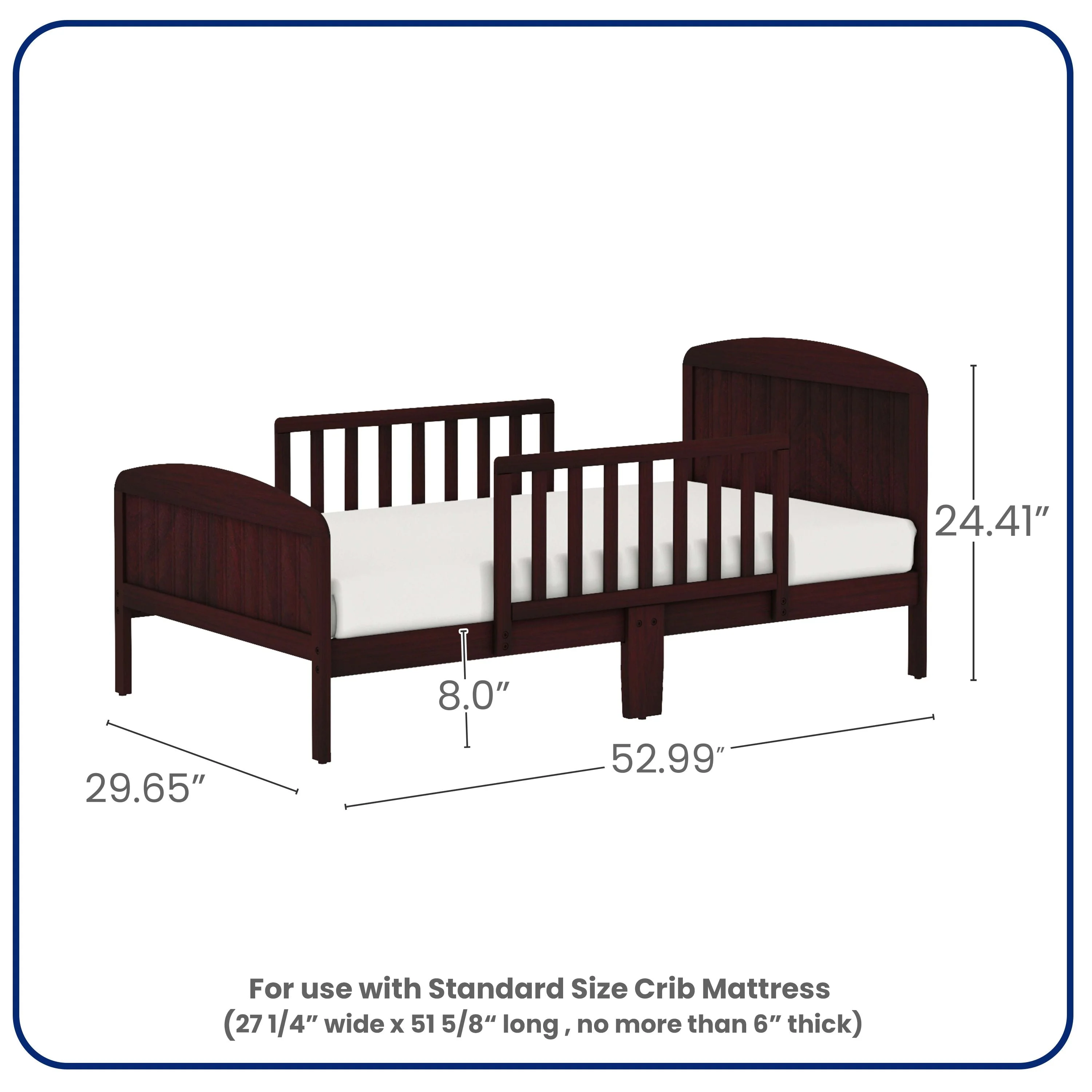 BK Furniture Harrisburg Toddler Bed - Image 14