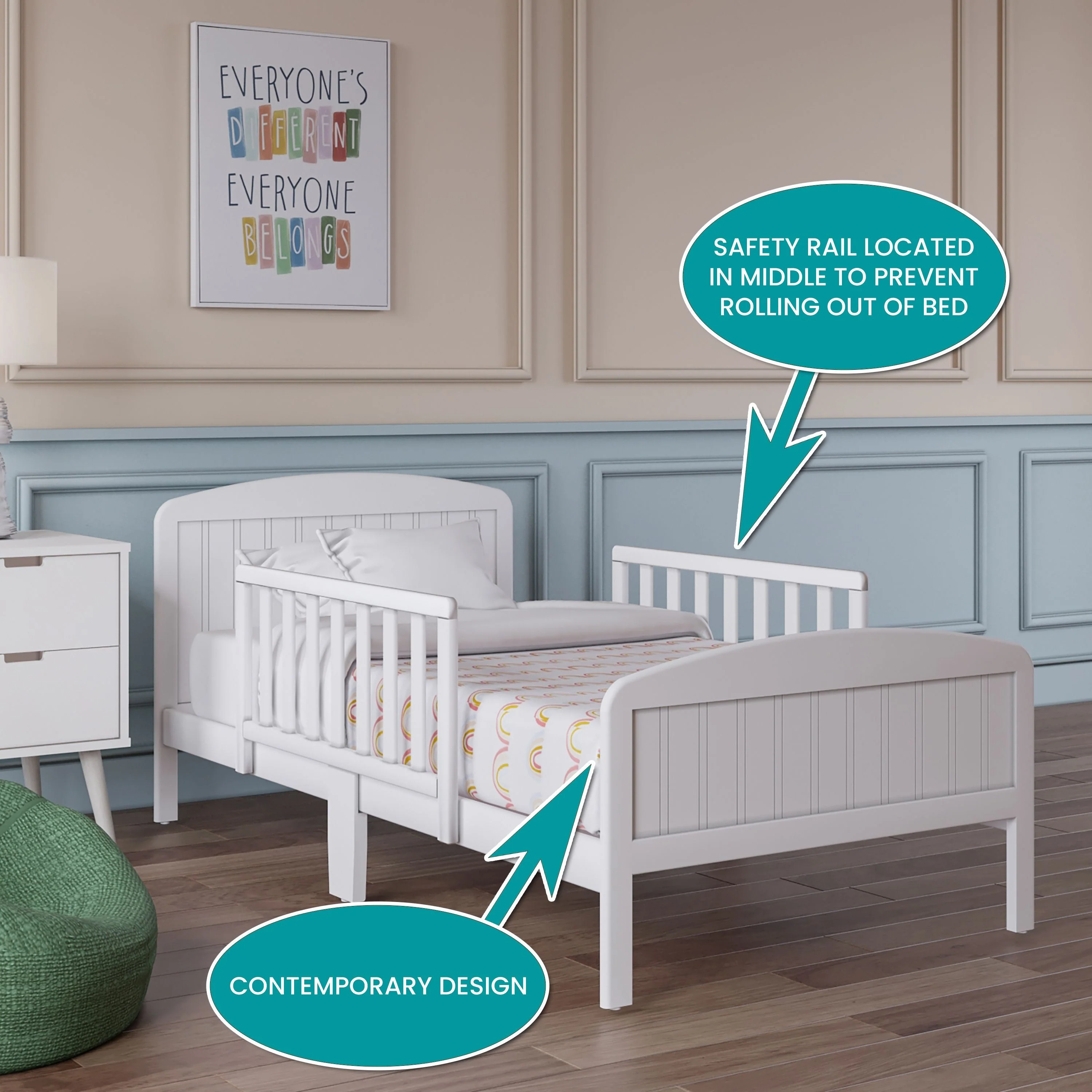 BK Furniture Harrisburg Toddler Bed - Image 4