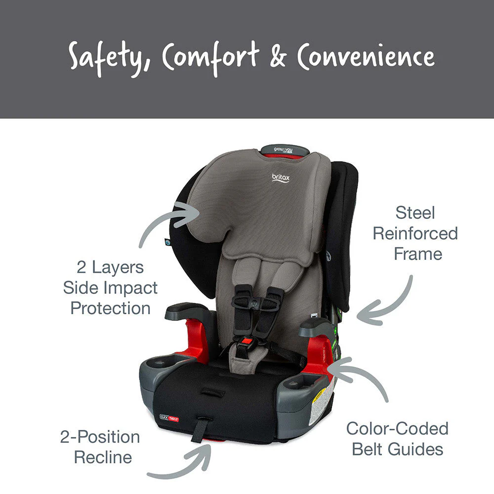Britax Grow With You Clicktight Harness-2-Booster Car Seat - Image 4