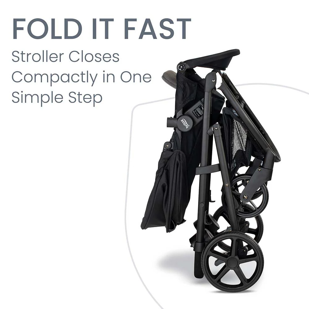 Britax Willow Brook+ Modular Stroller - Graphite Onyx - Image 4