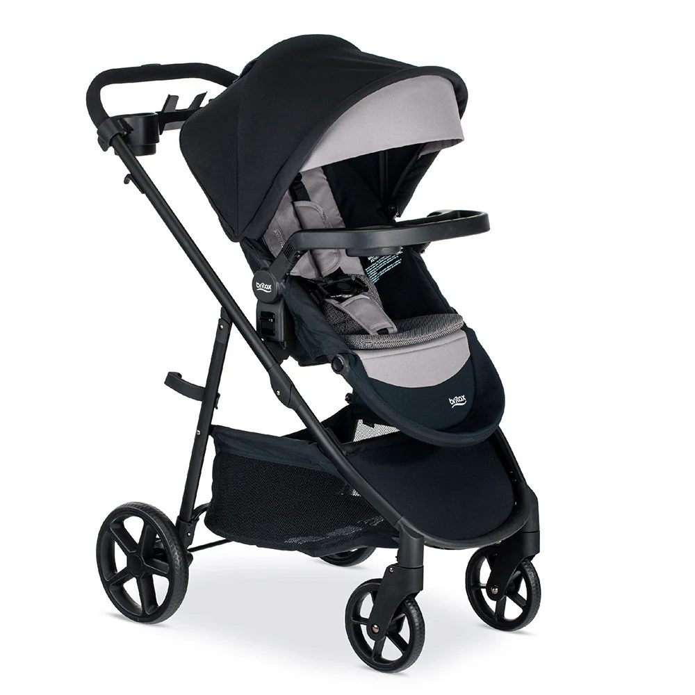 Britax Willow Brook+ Modular Stroller - Graphite Onyx - Image 6