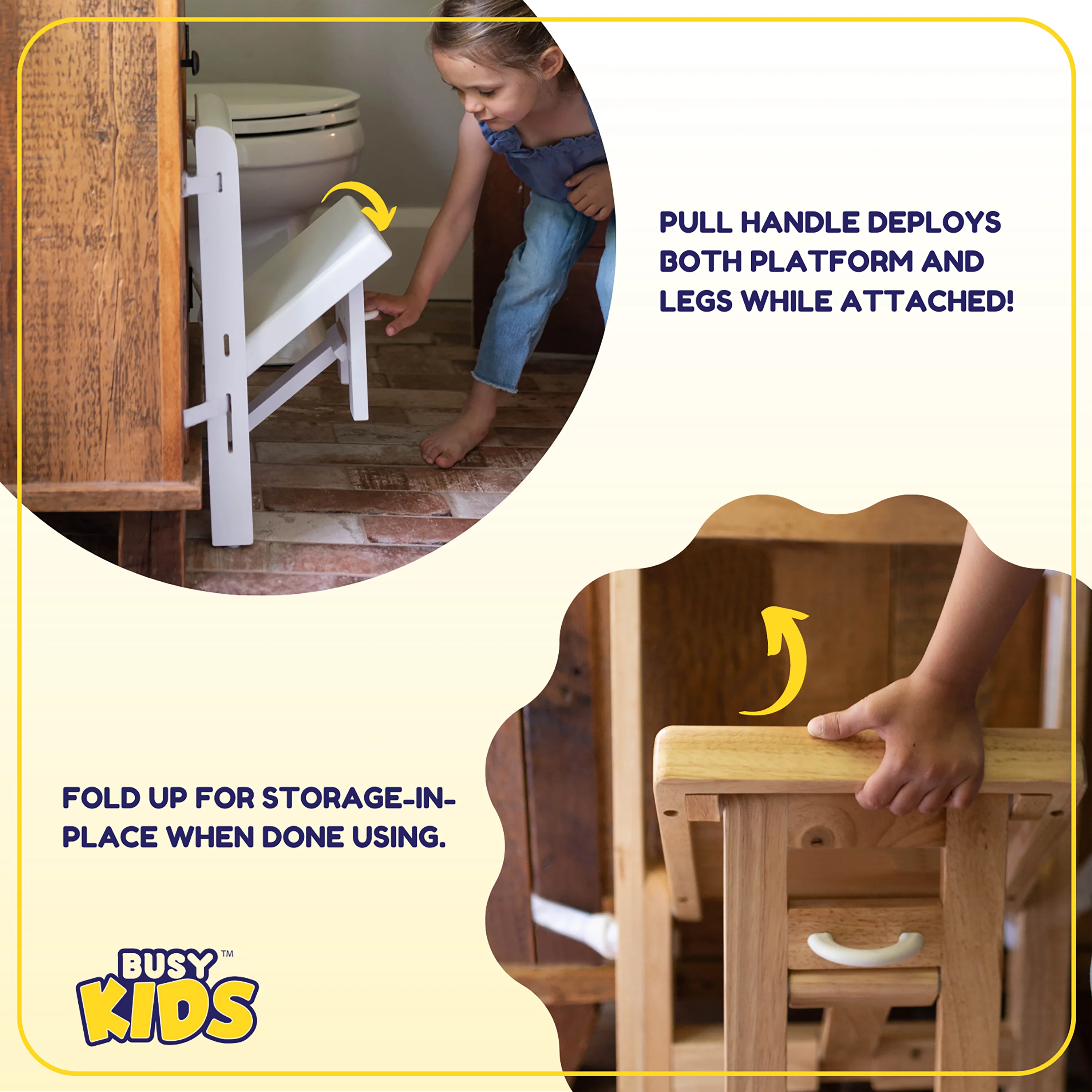 Busy Kids Fold 'N Store Step Stool - Image 15
