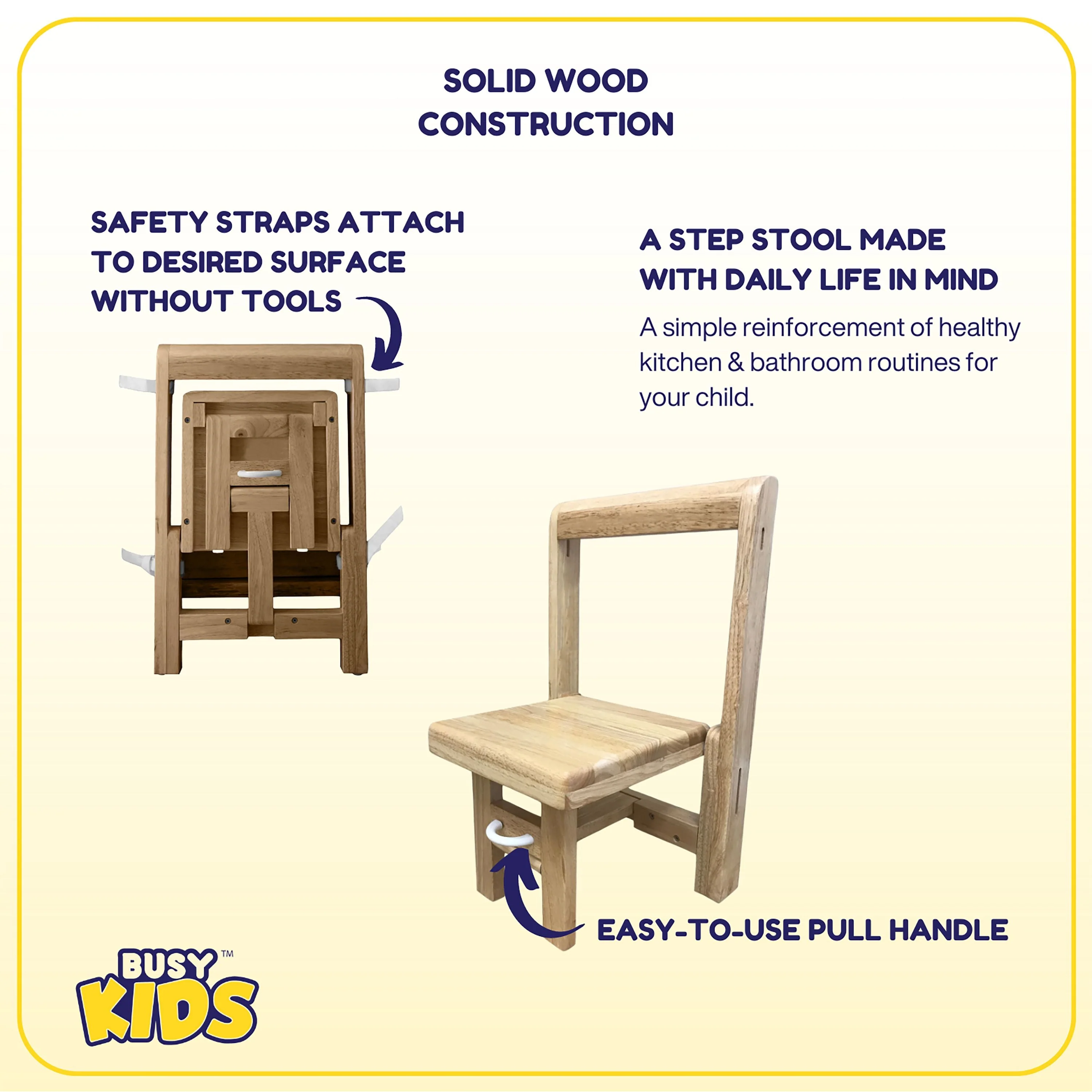 Busy Kids Fold 'N Store Step Stool - Image 6