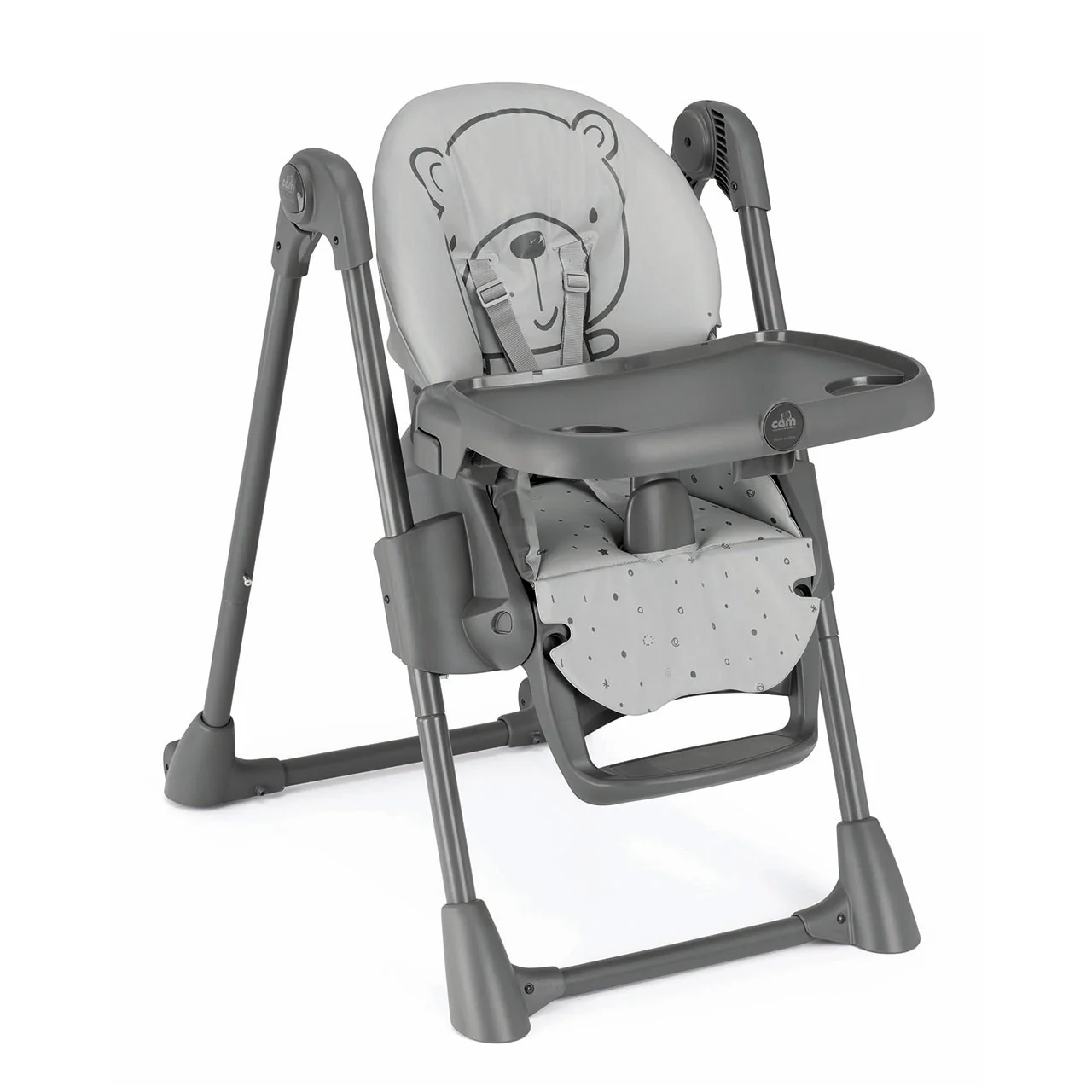 CAM Pappananna High Chair in Gray - Image 5