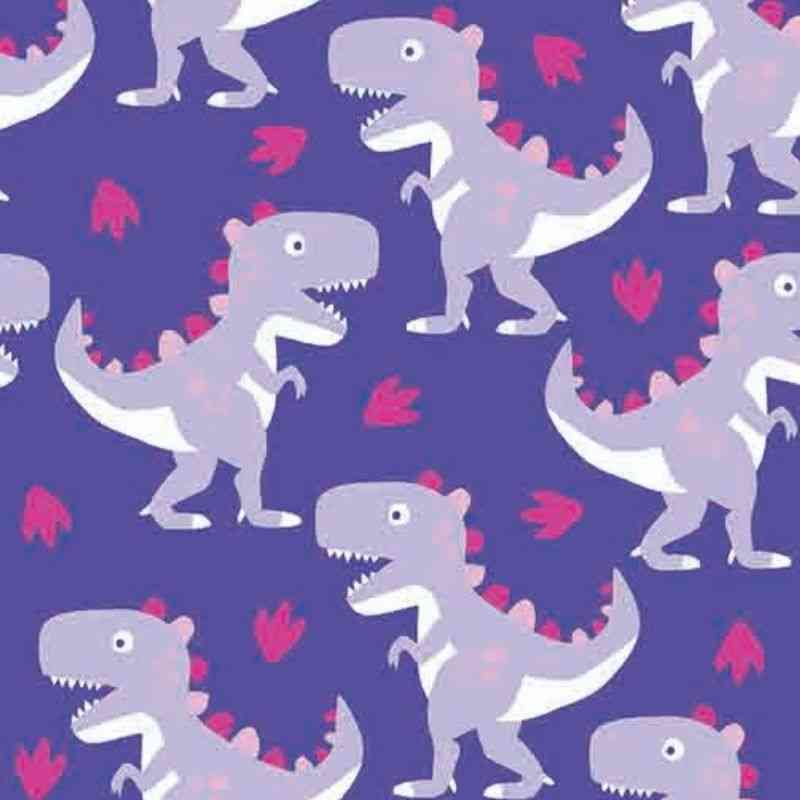 Onekid Car Seat Coat | The Road Coat Down - Purple Raptor Print - Image 10