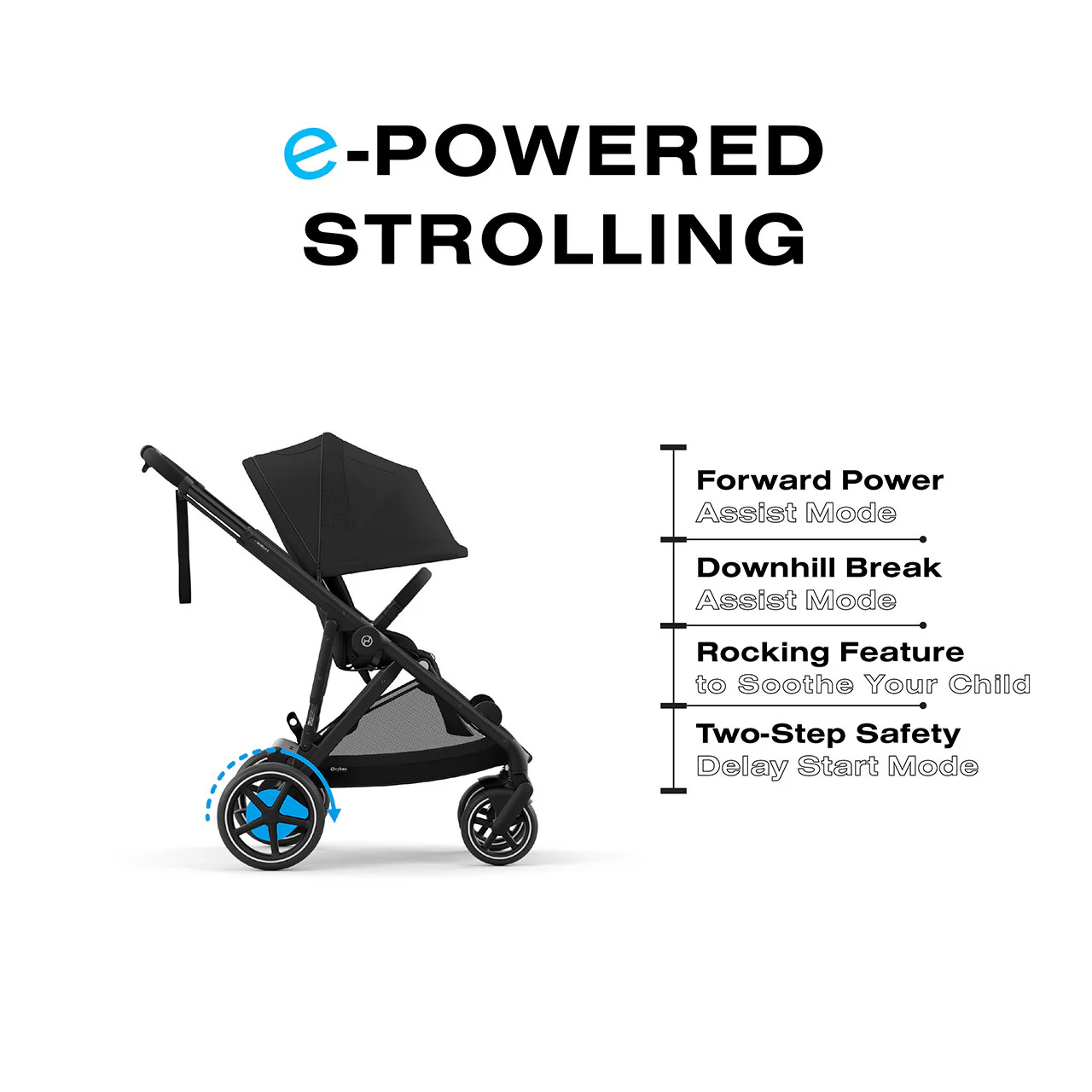 CYBEX eGazelle S Electronic Assist Stroller - Image 20