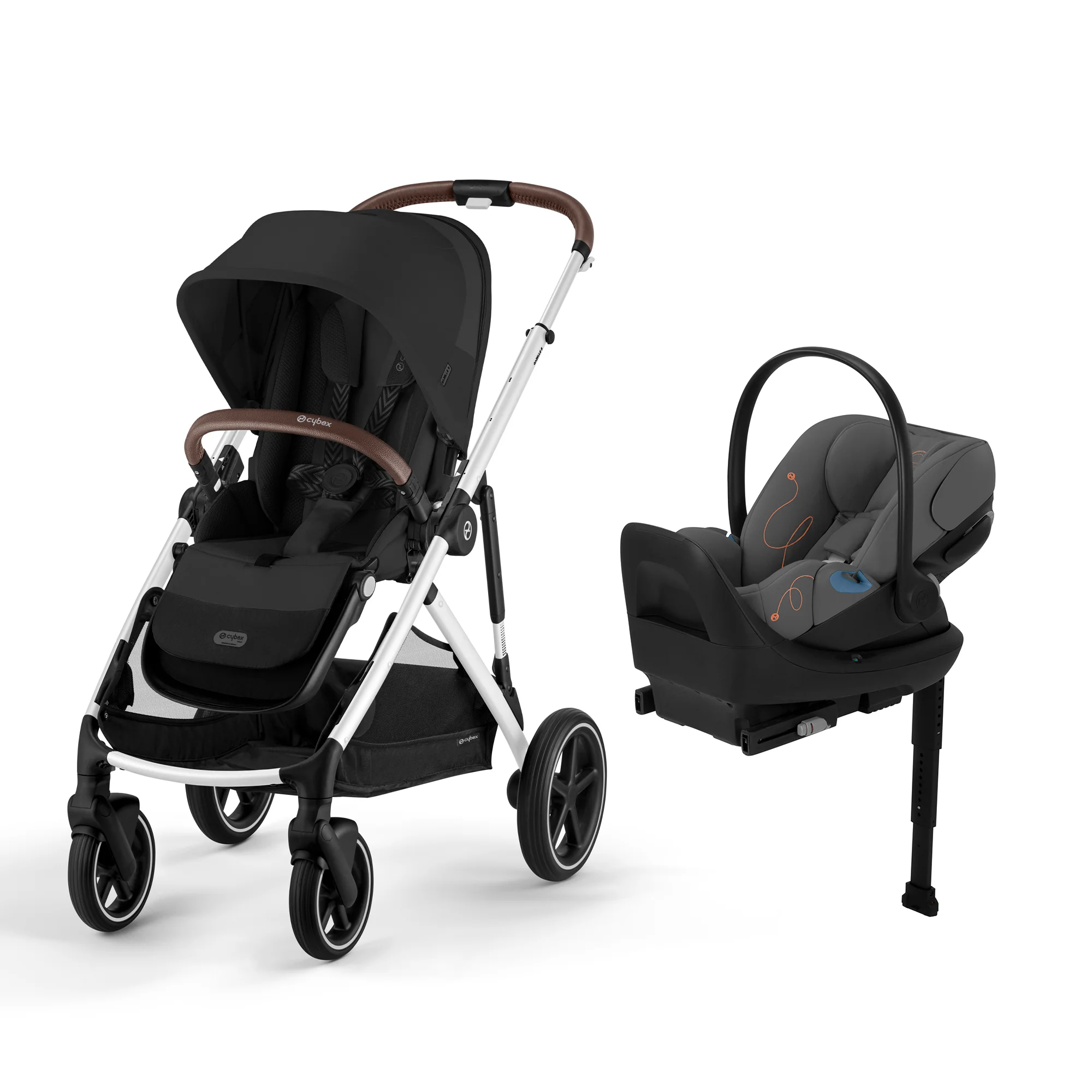 CYBEX Gazelle S 2 Stroller + Cloud G Lux Infant Car Seat Travel System - Image 11