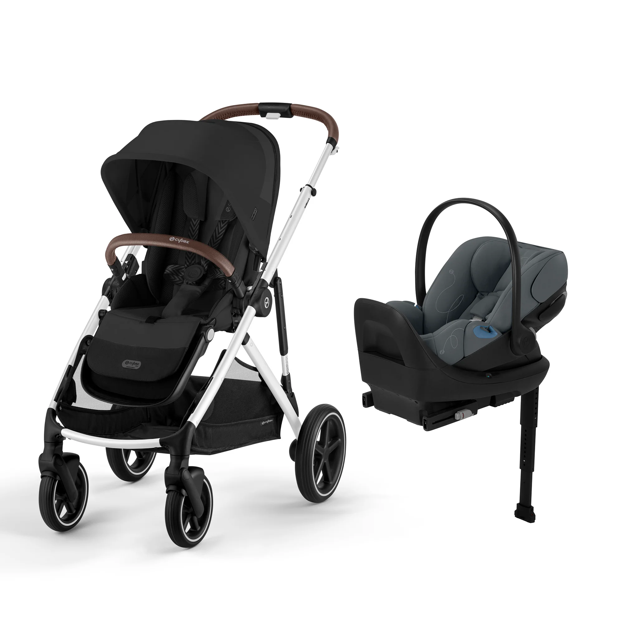 CYBEX Gazelle S 2 Stroller + Cloud G Lux Infant Car Seat Travel System - Image 12