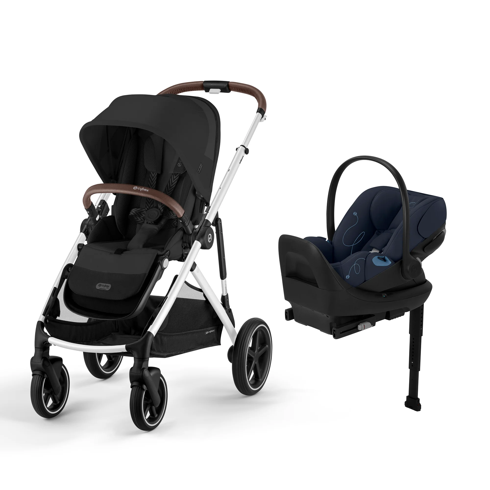 CYBEX Gazelle S 2 Stroller + Cloud G Lux Infant Car Seat Travel System - Image 15