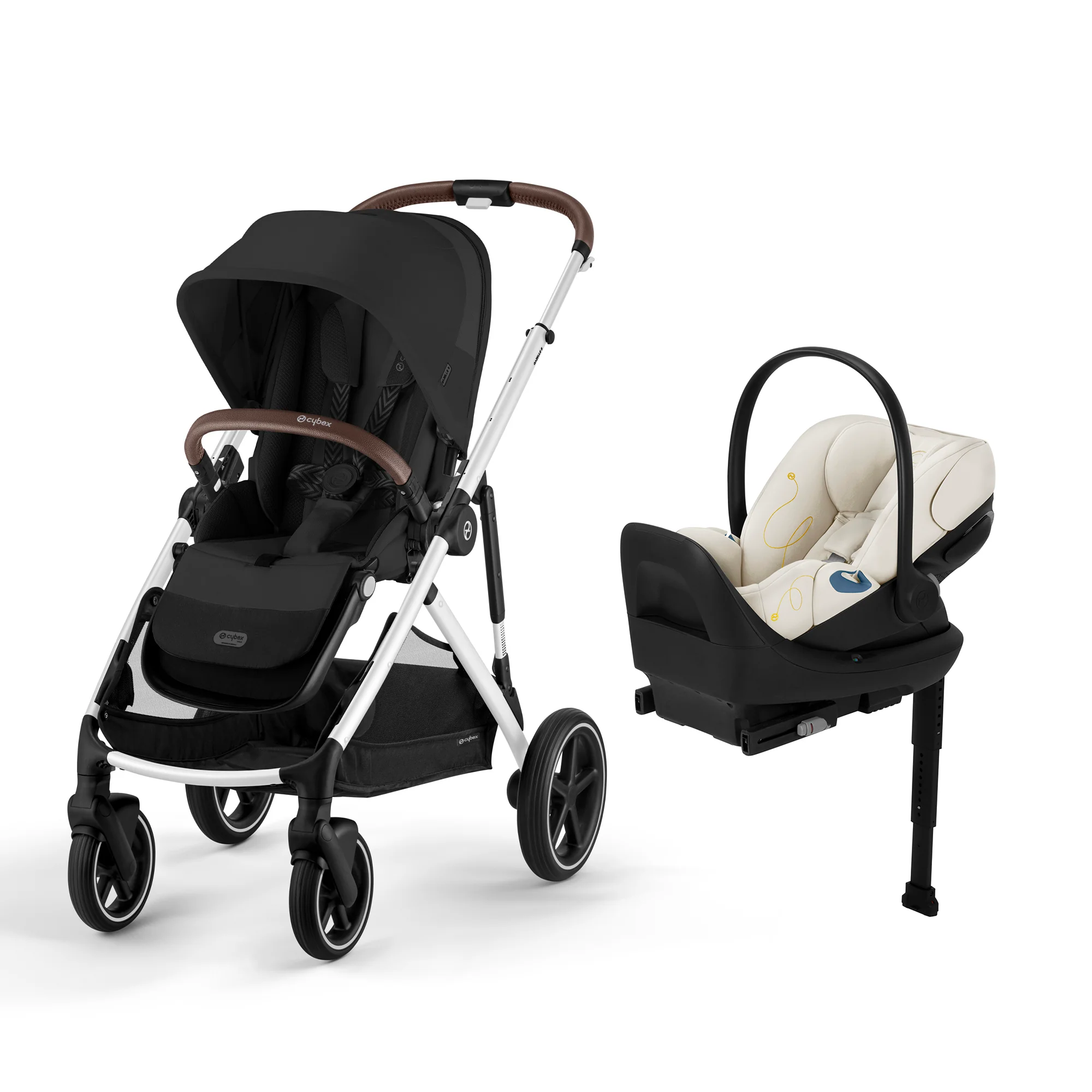 CYBEX Gazelle S 2 Stroller + Cloud G Lux Infant Car Seat Travel System - Image 16