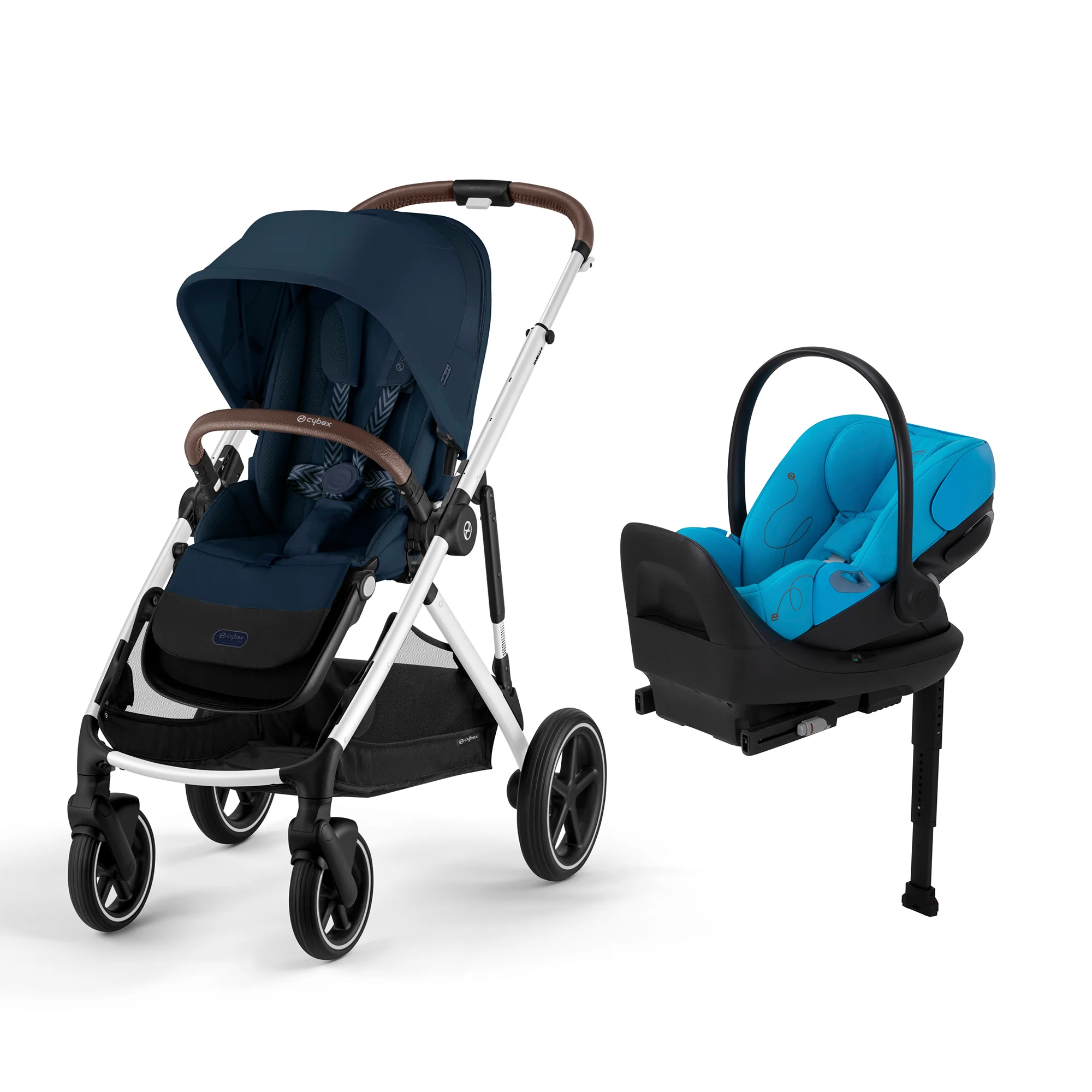 CYBEX Gazelle S 2 Stroller + Cloud G Lux Infant Car Seat Travel System - Image 17