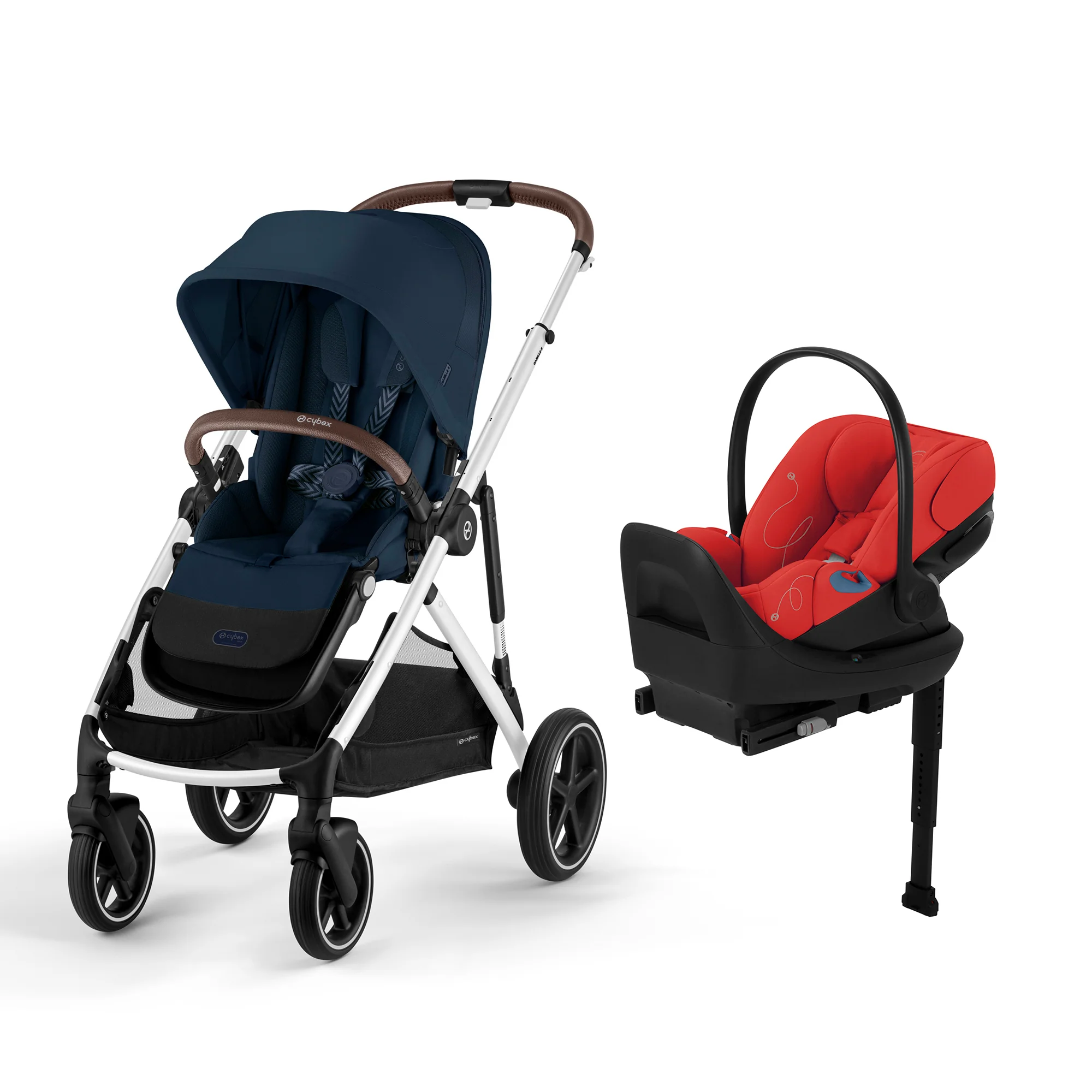 CYBEX Gazelle S 2 Stroller + Cloud G Lux Infant Car Seat Travel System - Image 18