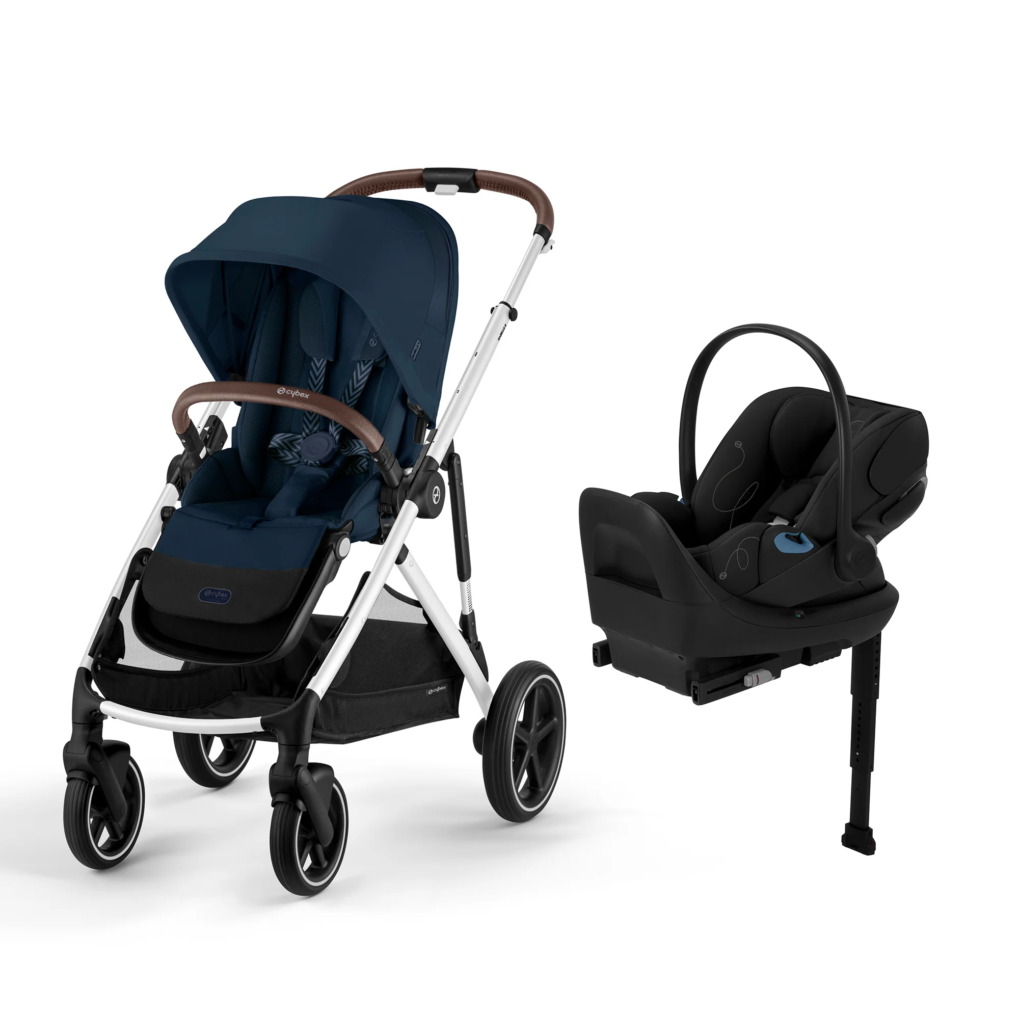 CYBEX Gazelle S 2 Stroller + Cloud G Lux Infant Car Seat Travel System - Image 21