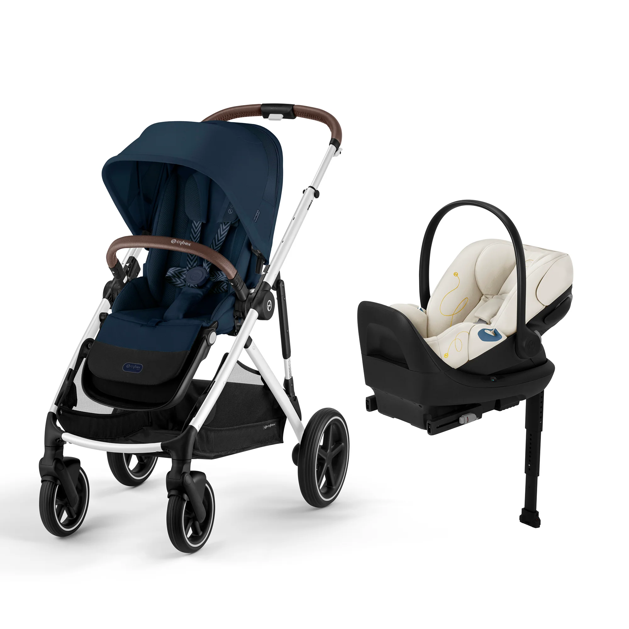 CYBEX Gazelle S 2 Stroller + Cloud G Lux Infant Car Seat Travel System - Image 24