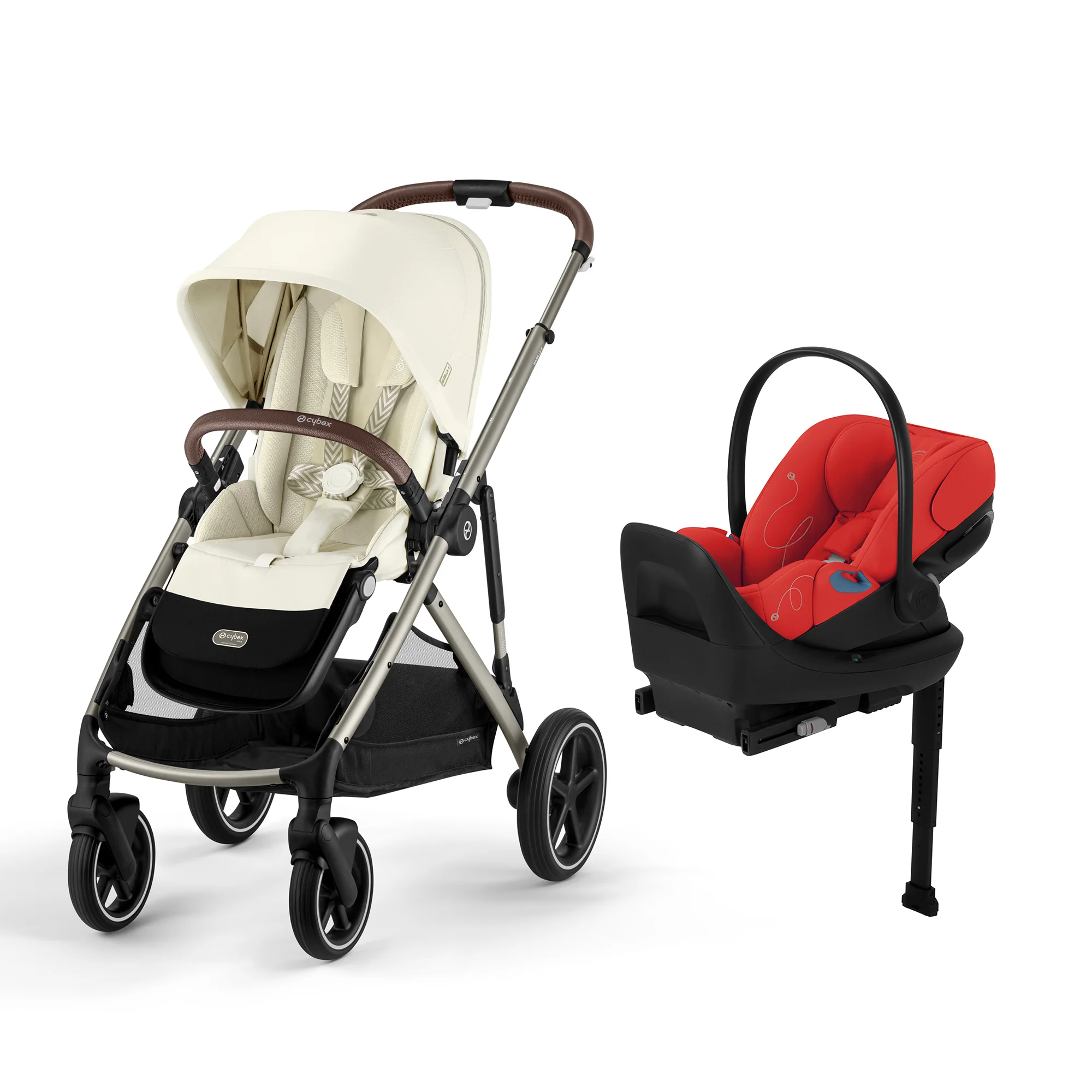 CYBEX Gazelle S 2 Stroller + Cloud G Lux Infant Car Seat Travel System - Image 26