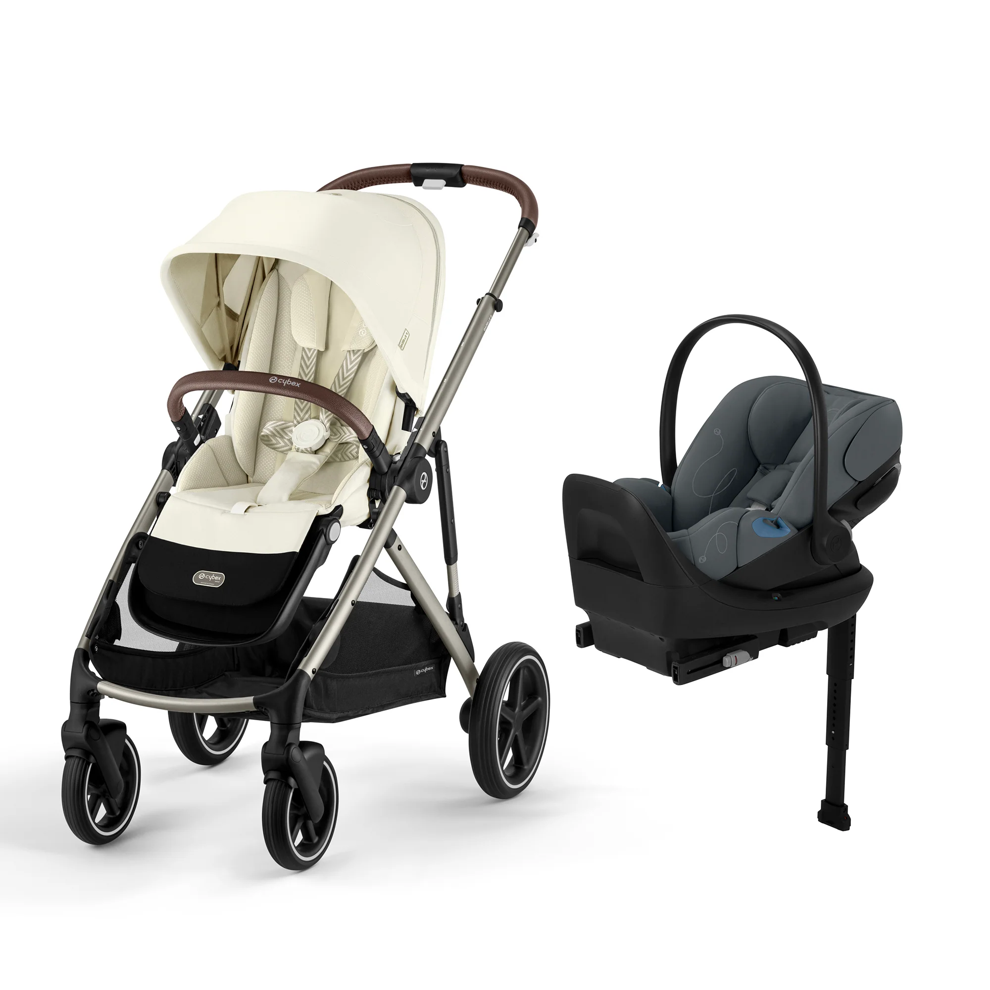 CYBEX Gazelle S 2 Stroller + Cloud G Lux Infant Car Seat Travel System - Image 28