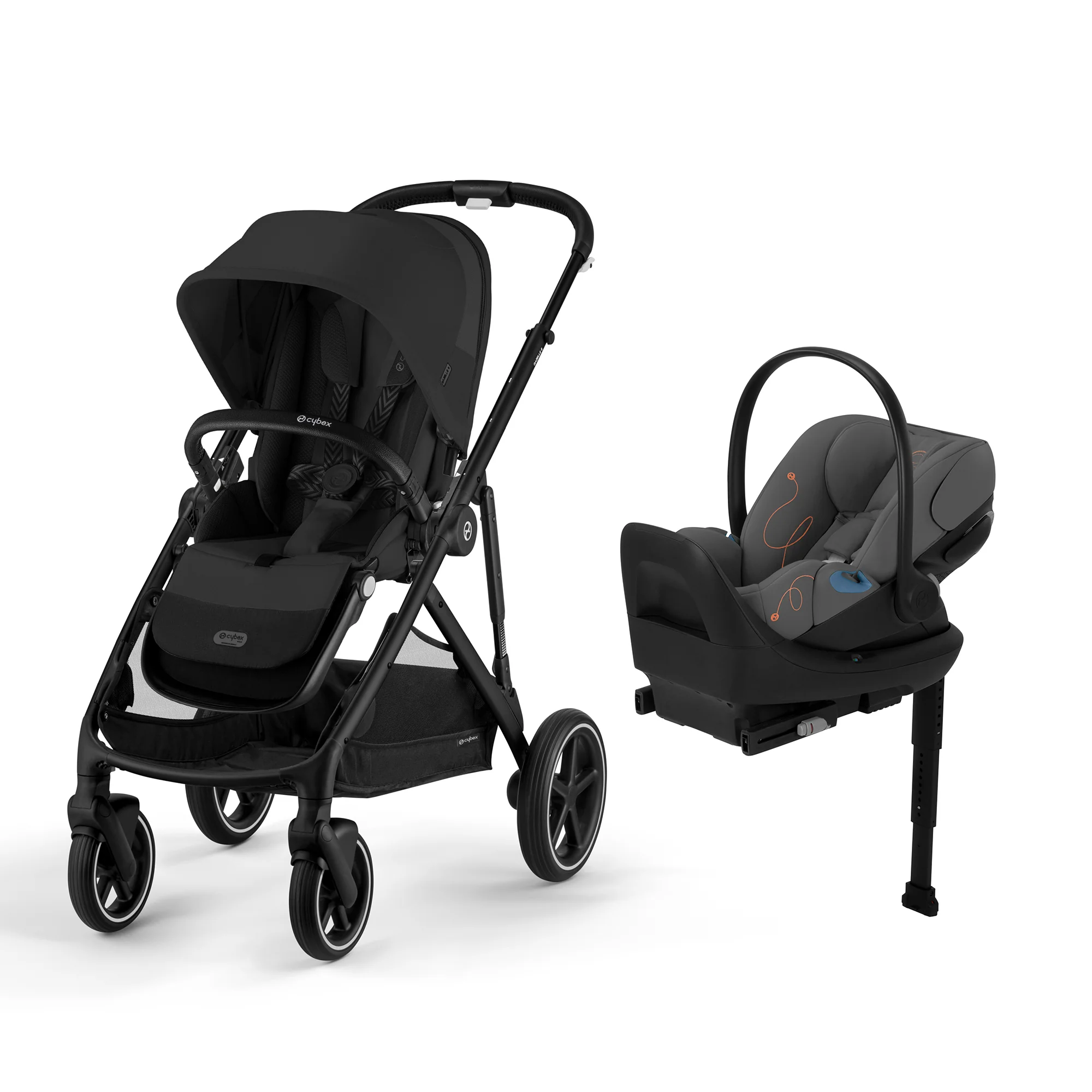 CYBEX Gazelle S 2 Stroller + Cloud G Lux Infant Car Seat Travel System - Image 3