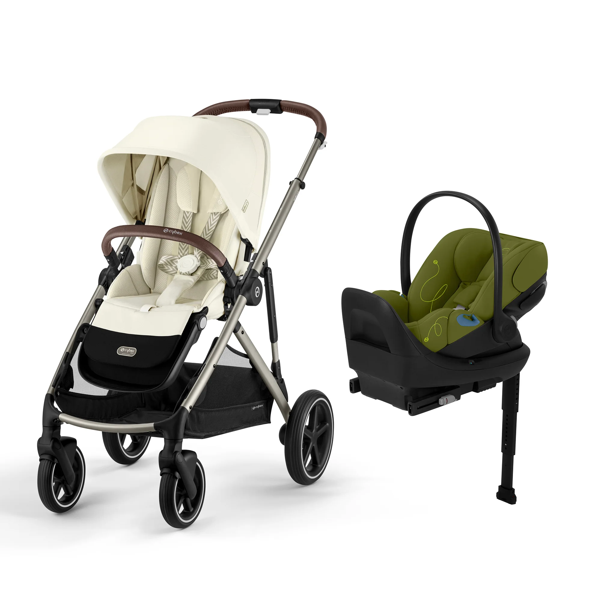 CYBEX Gazelle S 2 Stroller + Cloud G Lux Infant Car Seat Travel System - Image 30