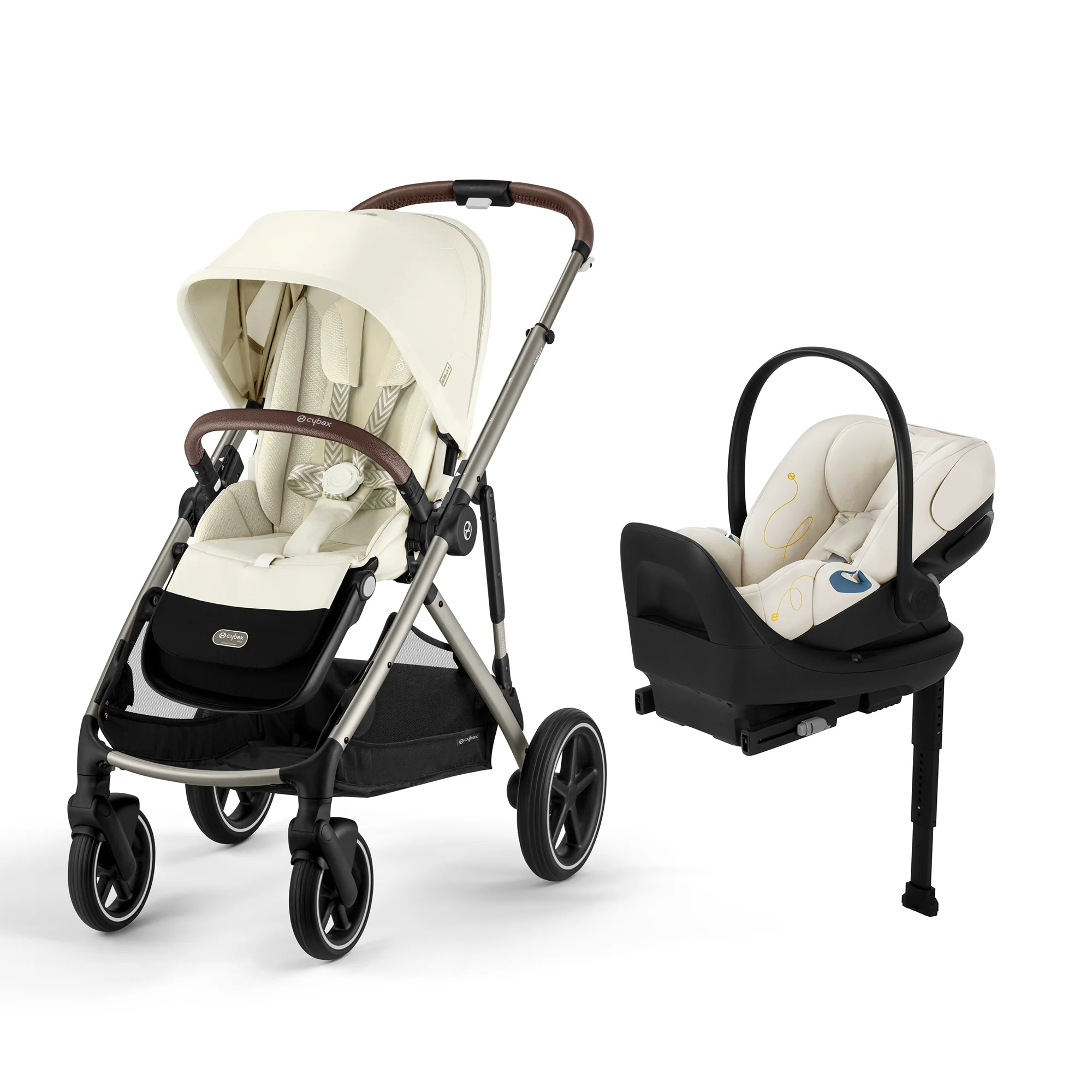 CYBEX Gazelle S 2 Stroller + Cloud G Lux Infant Car Seat Travel System - Image 32