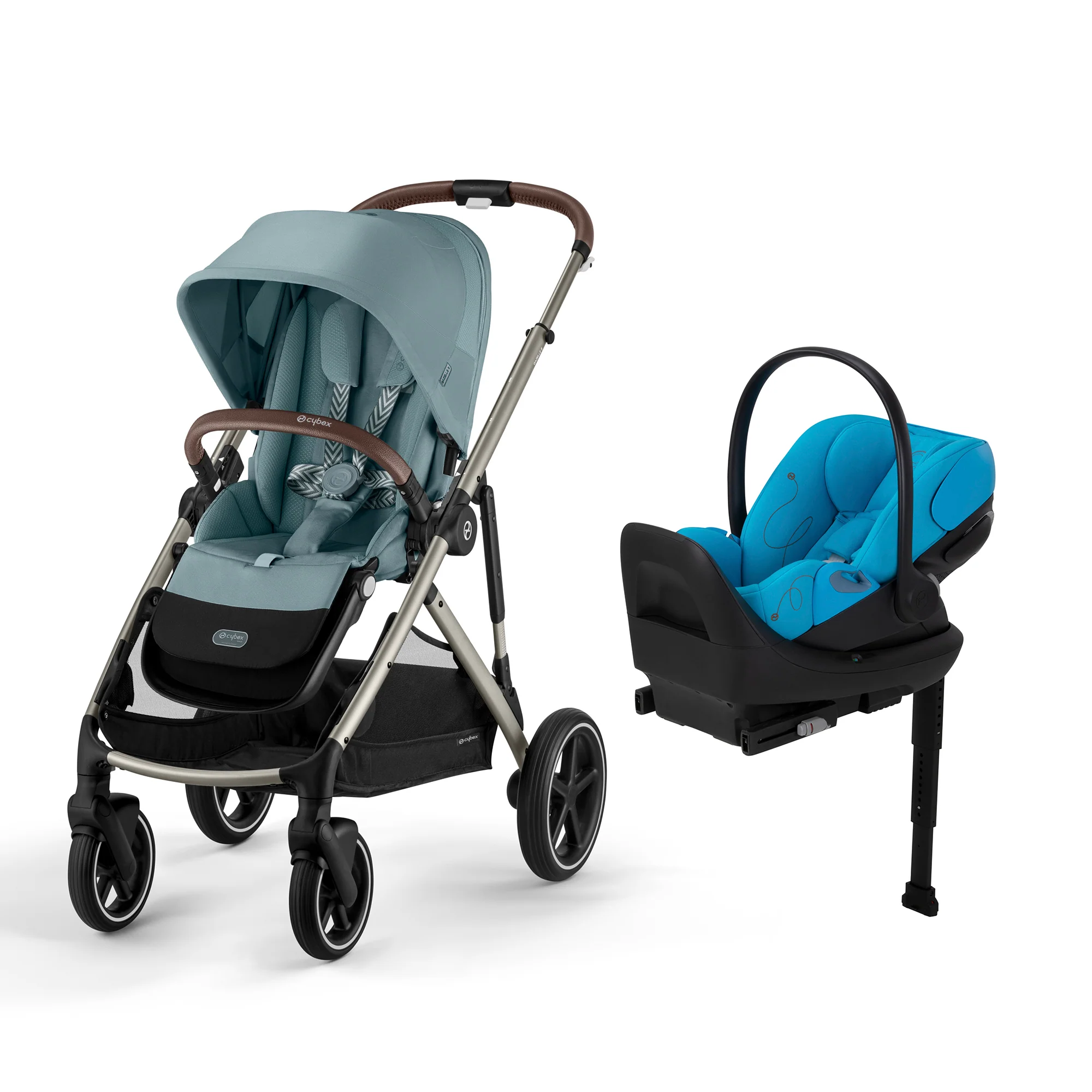 CYBEX Gazelle S 2 Stroller + Cloud G Lux Infant Car Seat Travel System - Image 33