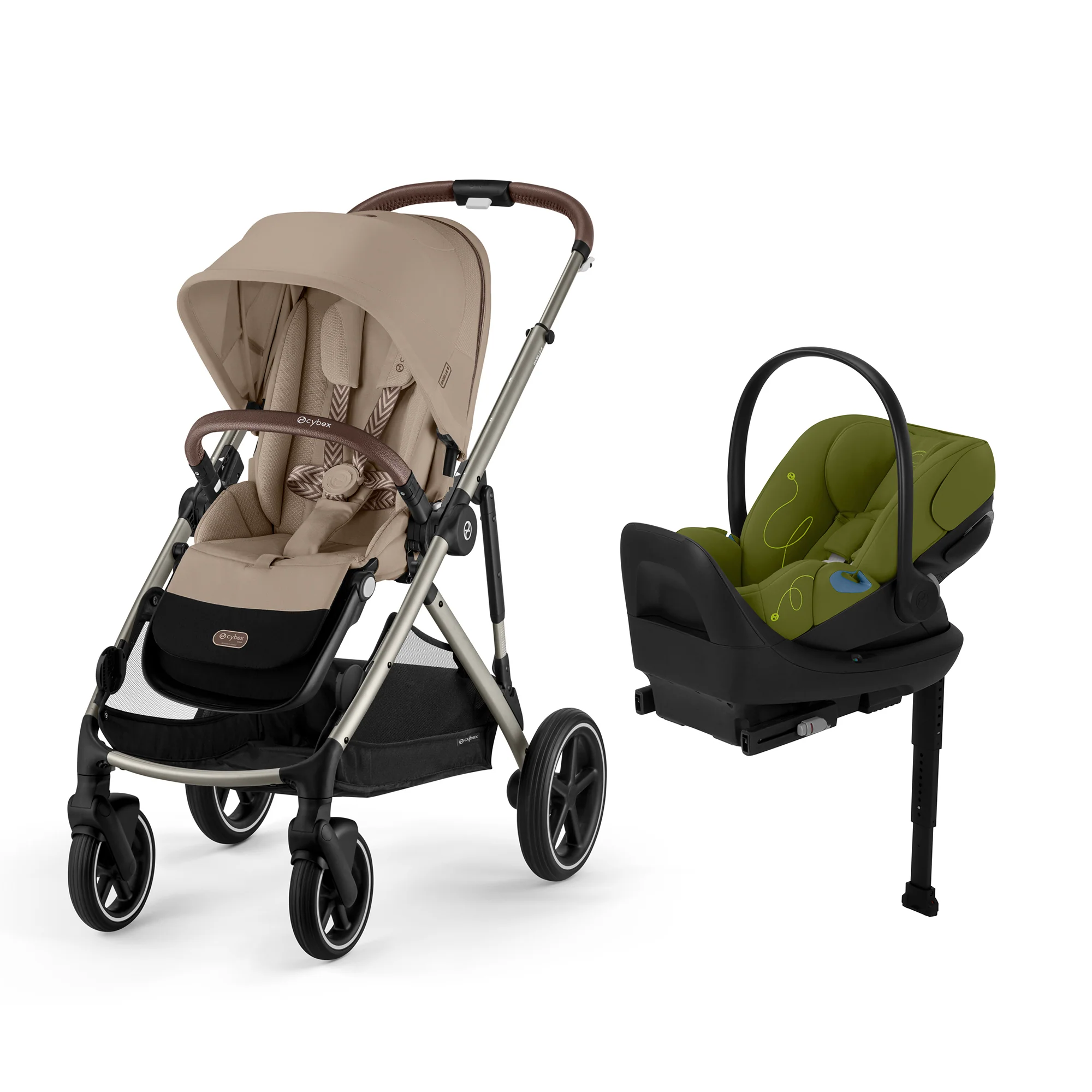 CYBEX Gazelle S 2 Stroller + Cloud G Lux Infant Car Seat Travel System - Image 46