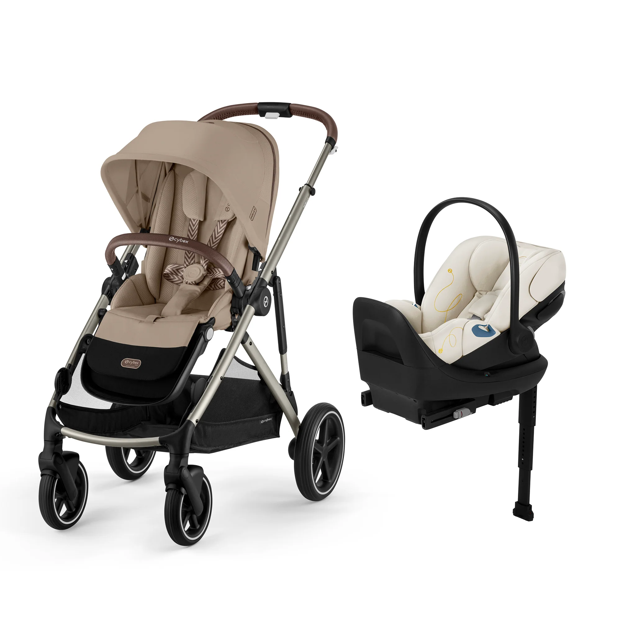 CYBEX Gazelle S 2 Stroller + Cloud G Lux Infant Car Seat Travel System - Image 48