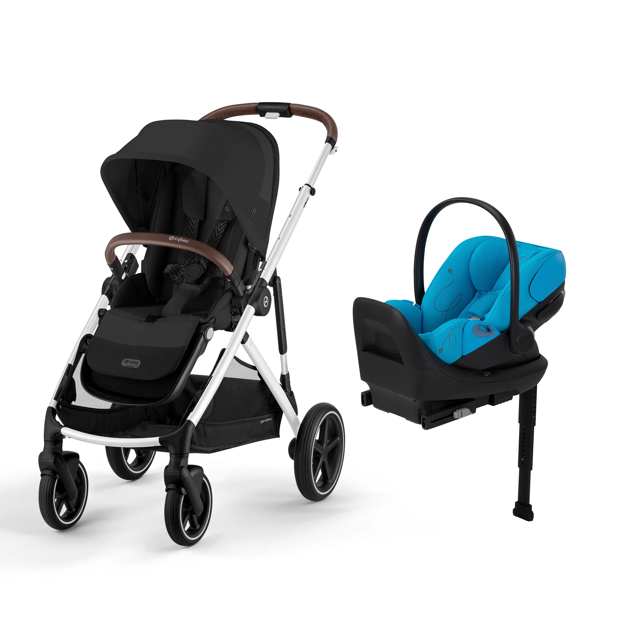 CYBEX Gazelle S 2 Stroller + Cloud G Lux Infant Car Seat Travel System - Image 9