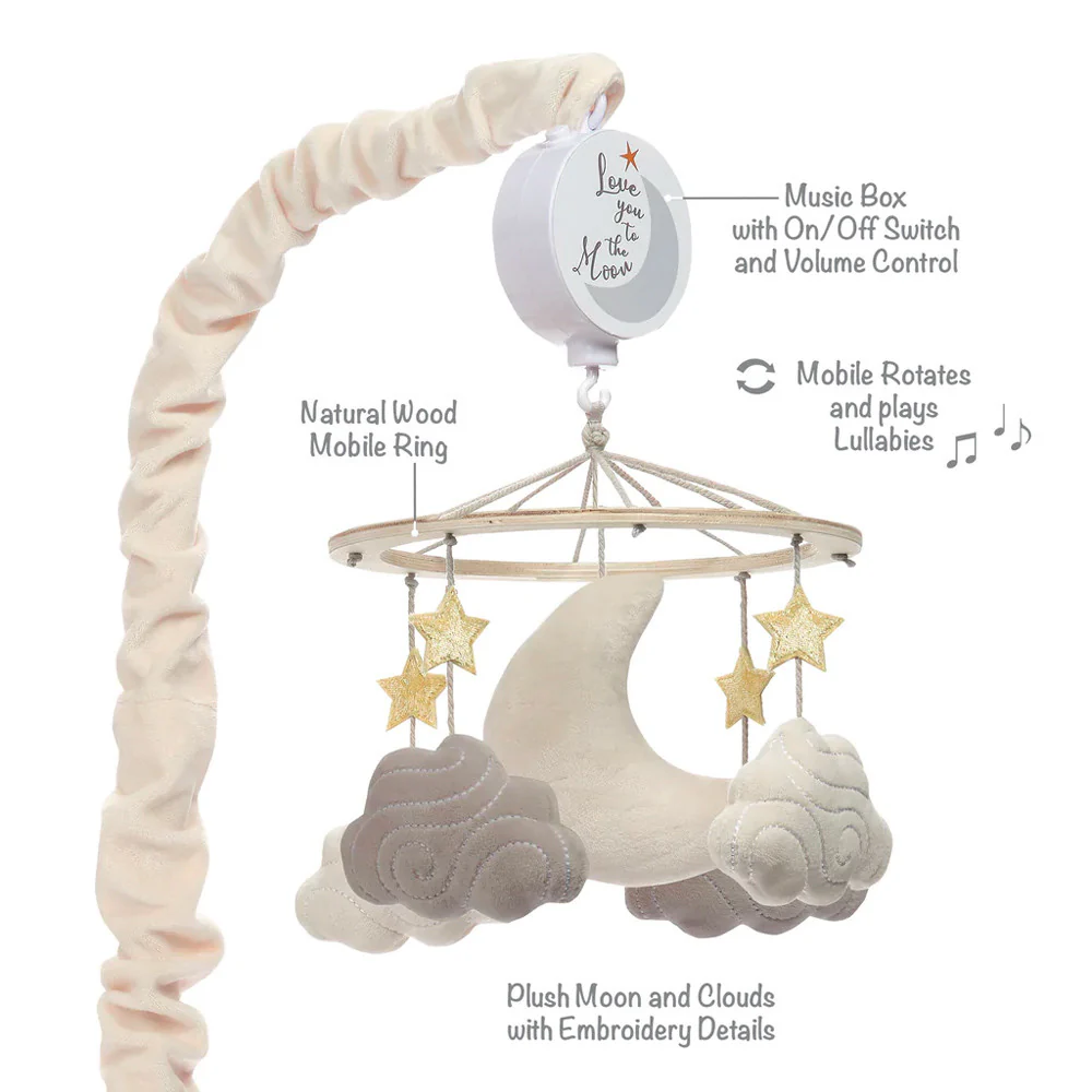 Lambs & Ivy Goodnight Moon Musical Mobile - Plays 20 minutes - Image 6