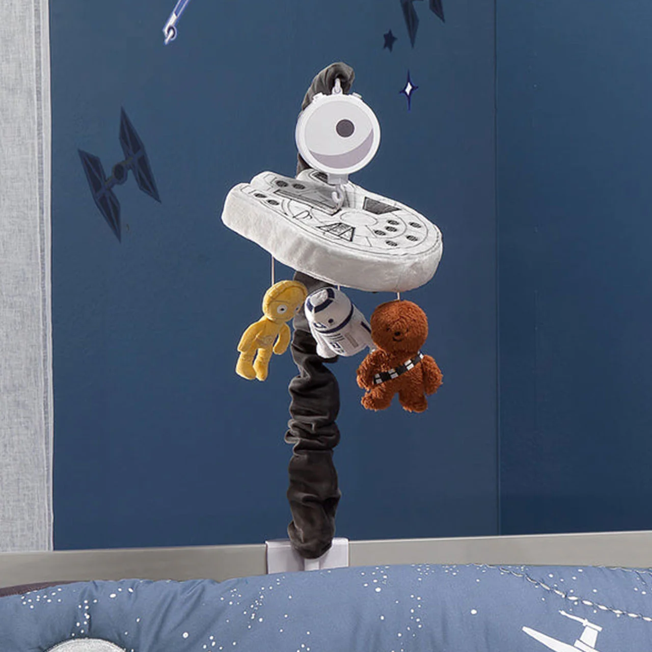 Lambs & Ivy Star Wars Millennium Falcon Musical Mobile - Plays 20 minutes - Image 5