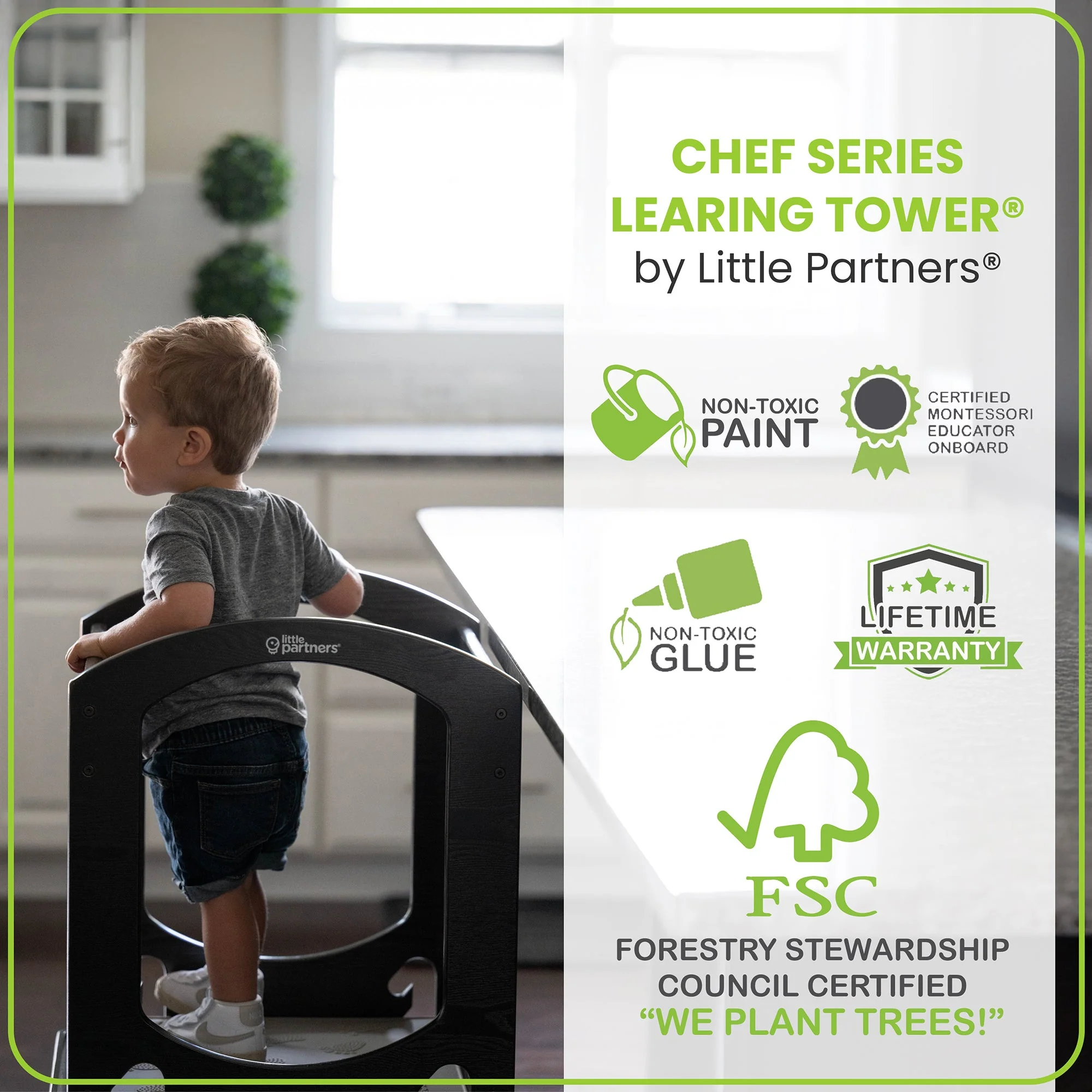 Little Partners Chef Series Learning Tower® Toddler Tower - Image 18