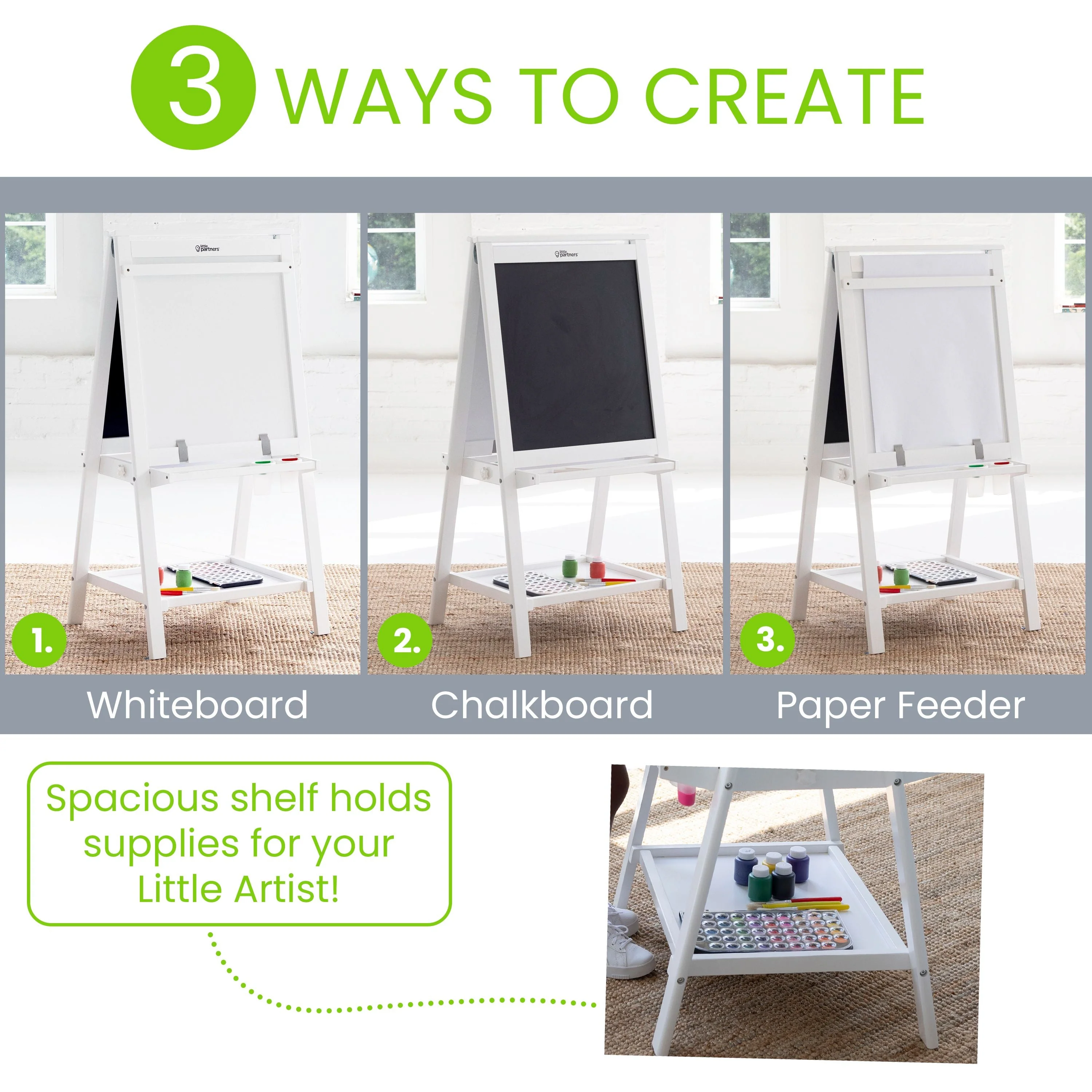 Little Partners Folding Artist EZ Easel - Image 13