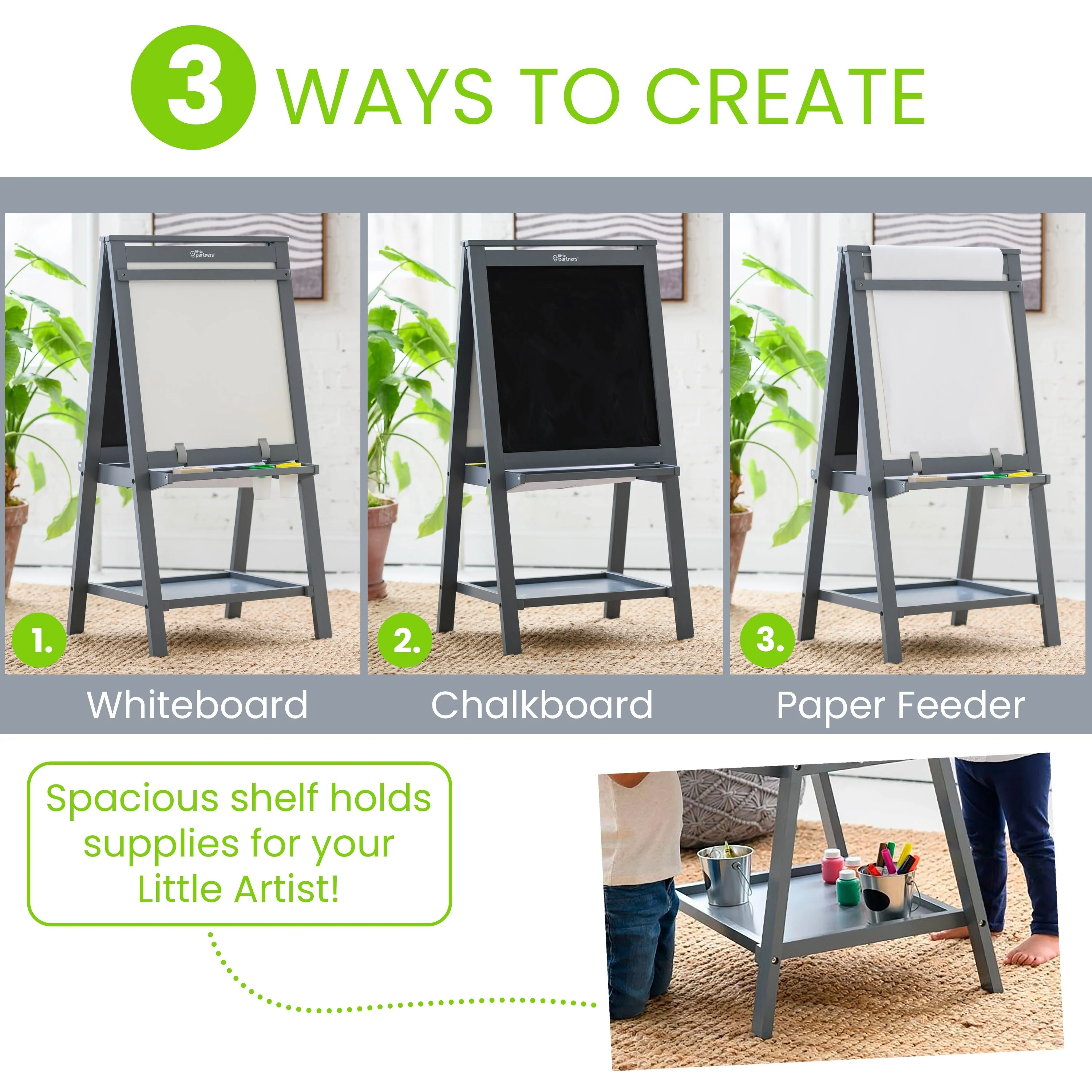 Little Partners Folding Artist EZ Easel - Image 23