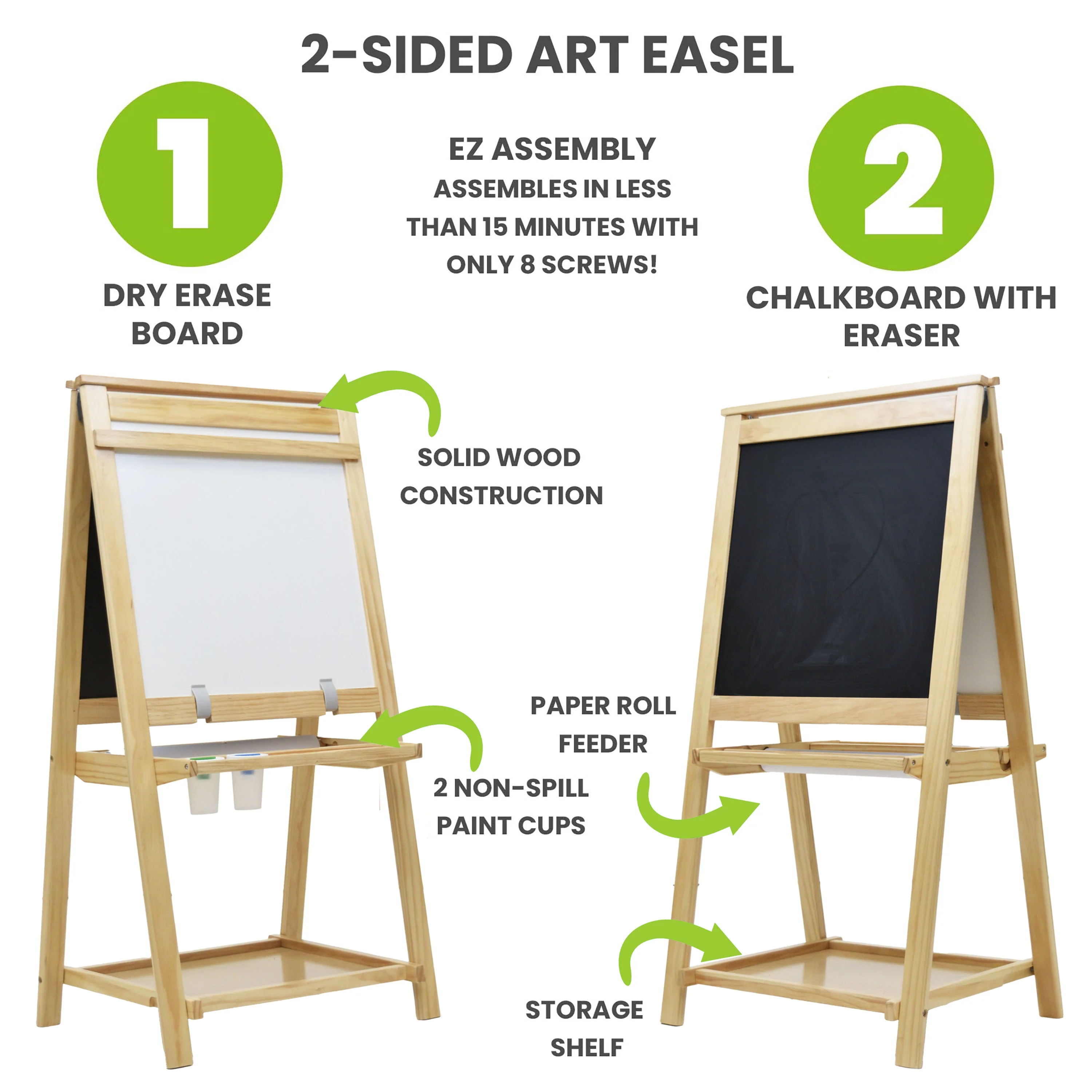 Little Partners Folding Artist EZ Easel - Image 9