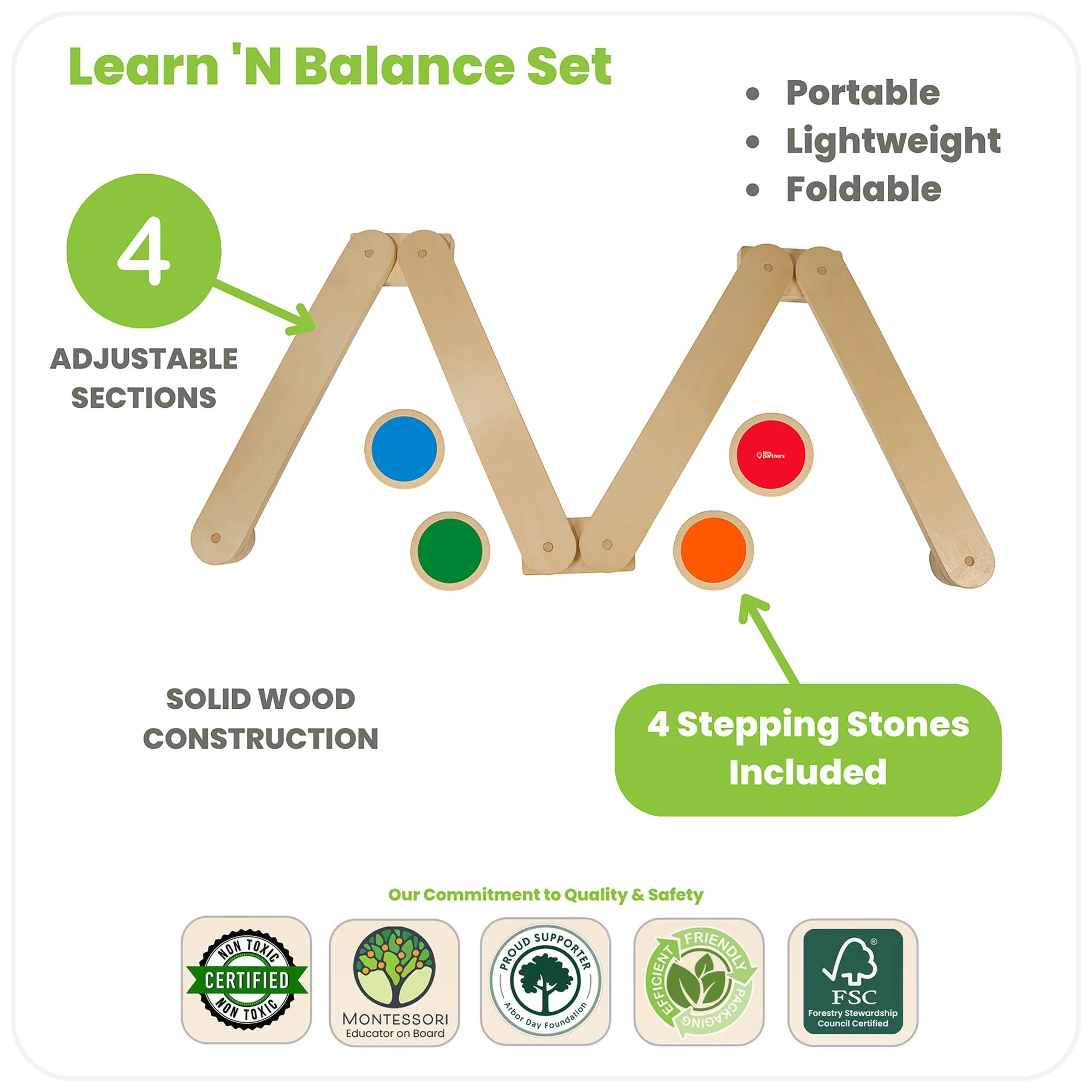 Little Partners Learn 'N Balance Set - Image 9