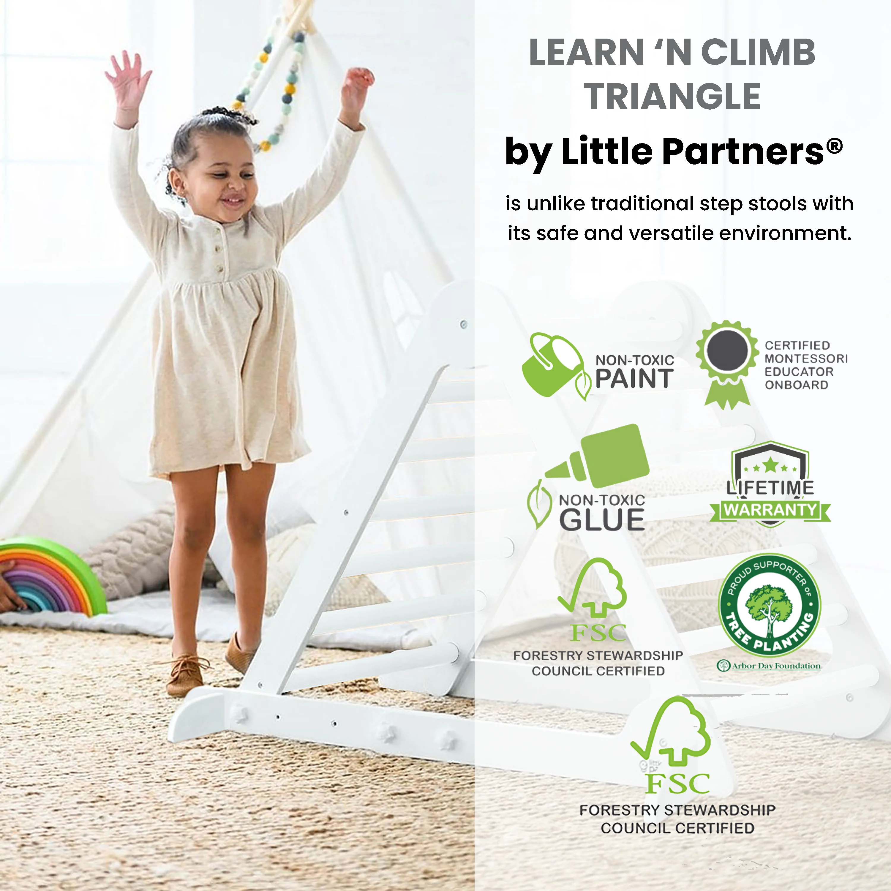 Little Partners Learn 'N Climb Triangle (Knock-Down) - Image 17