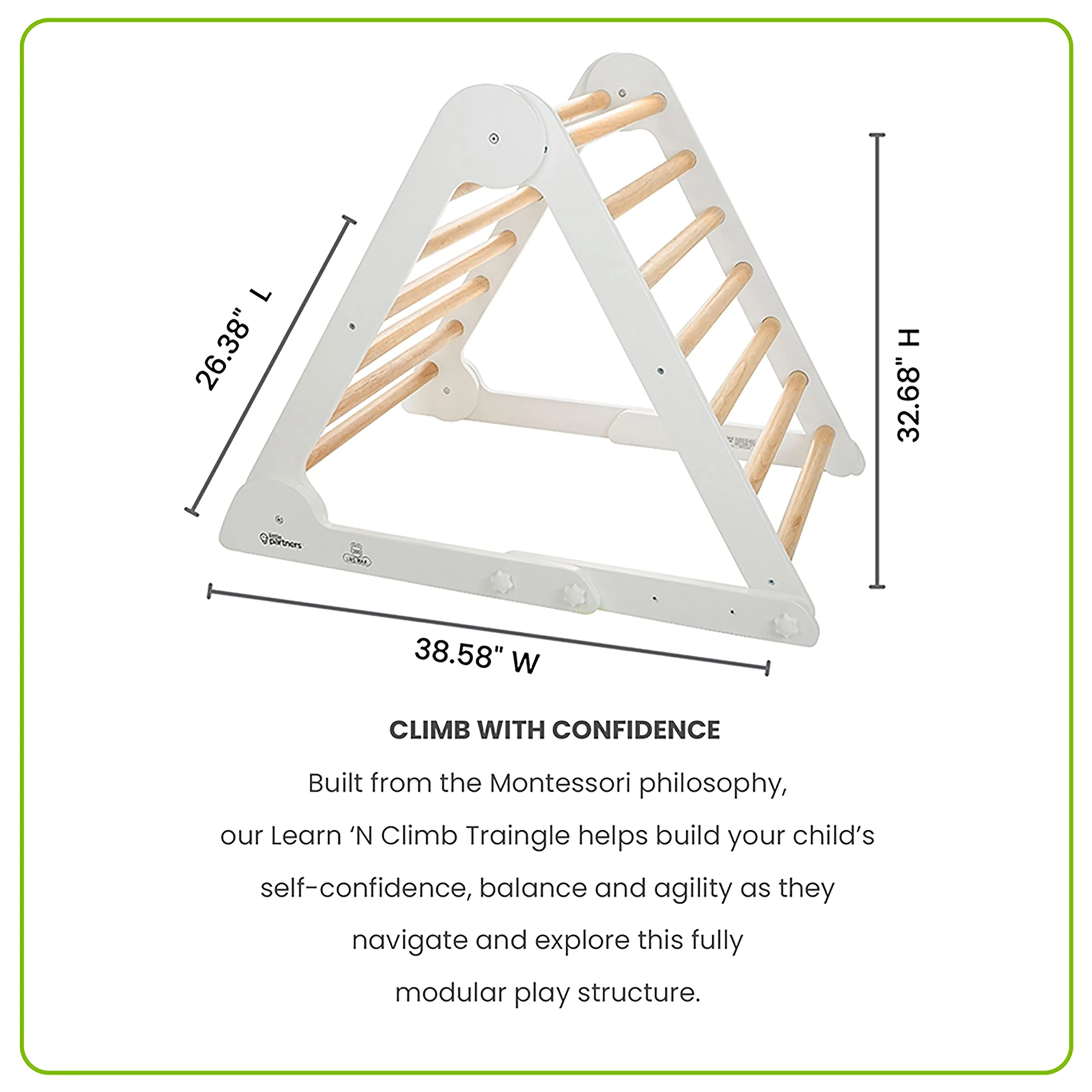Little Partners Learn 'N Climb Triangle (Knock-Down) - Image 24