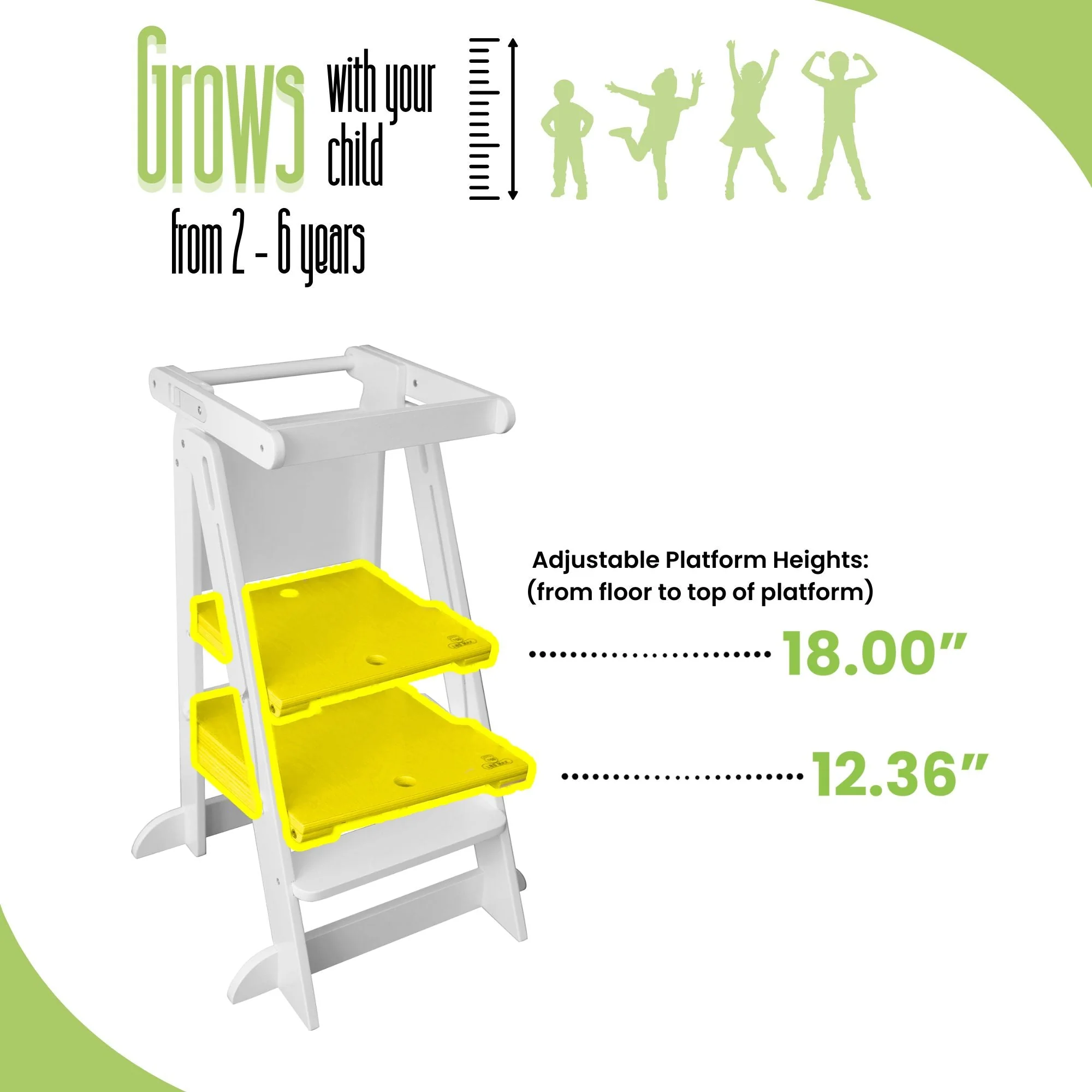 Little Partners Learn 'N Fold Learning Tower® Toddler Tower - Image 14