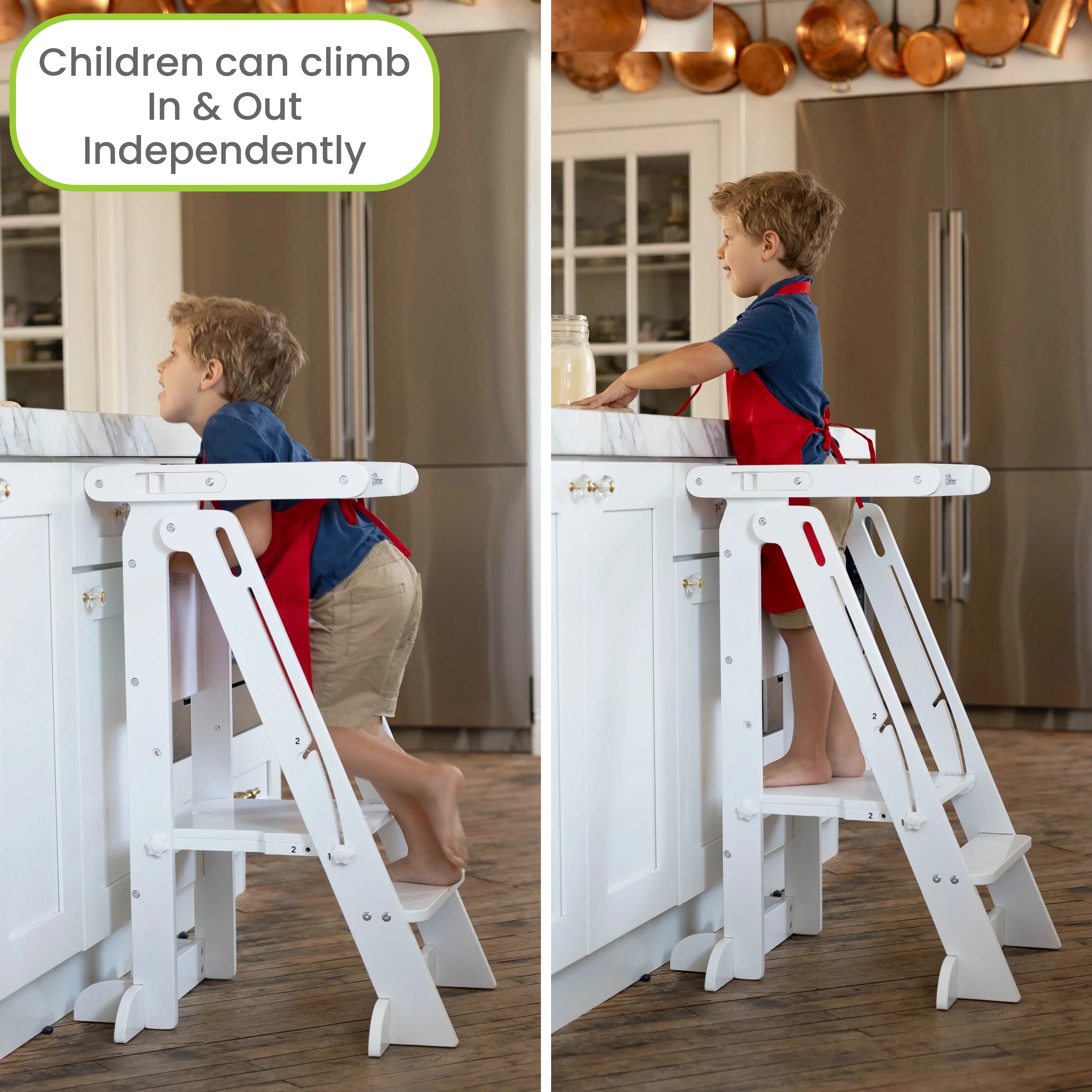 Little Partners Learn 'N Fold Learning Tower® Toddler Tower - Image 17