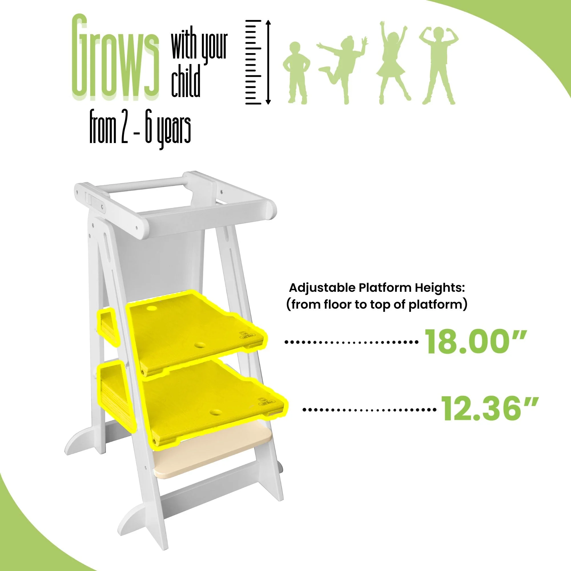Little Partners Learn 'N Fold Learning Tower® Toddler Tower - Image 23