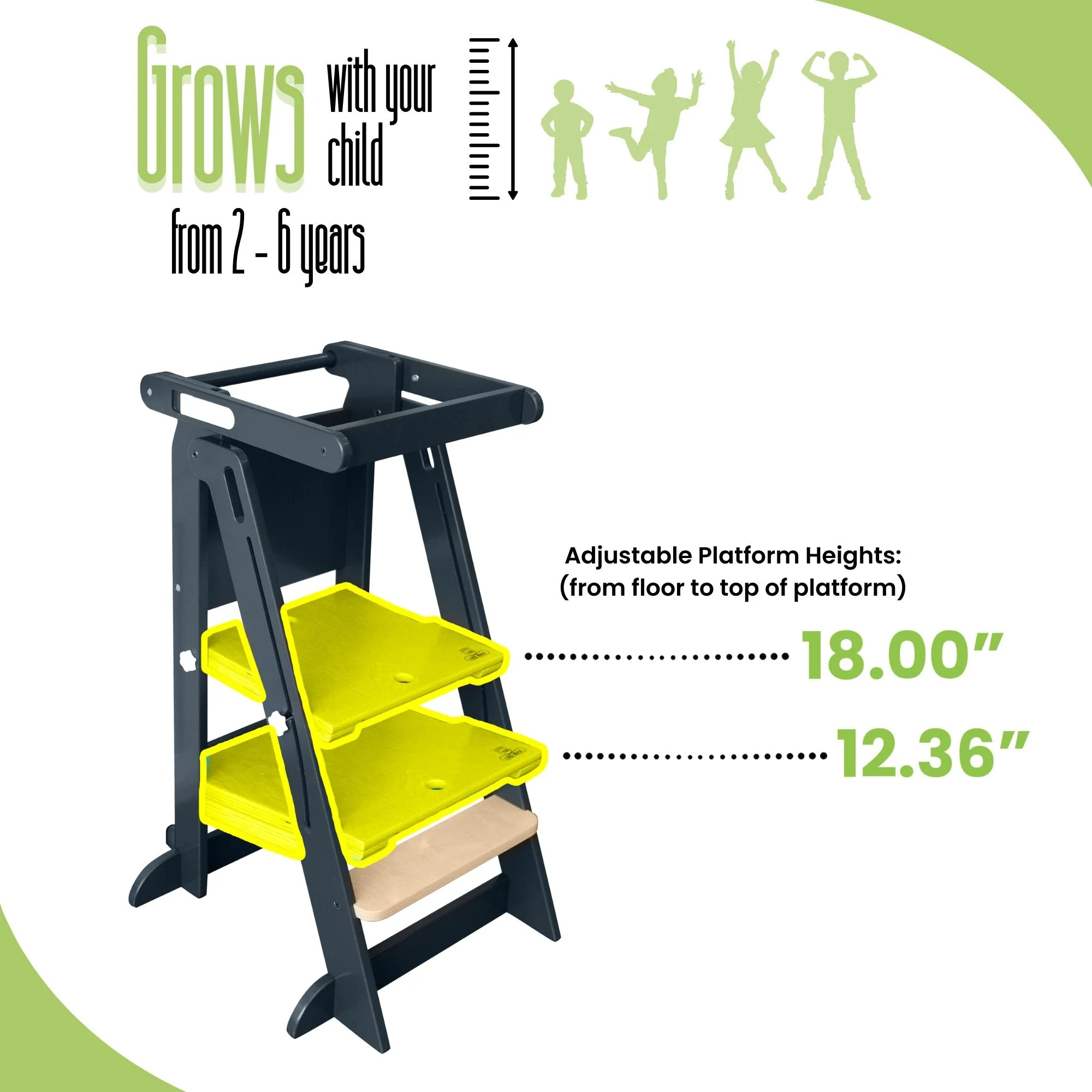 Little Partners Learn 'N Fold Learning Tower® Toddler Tower - Image 33